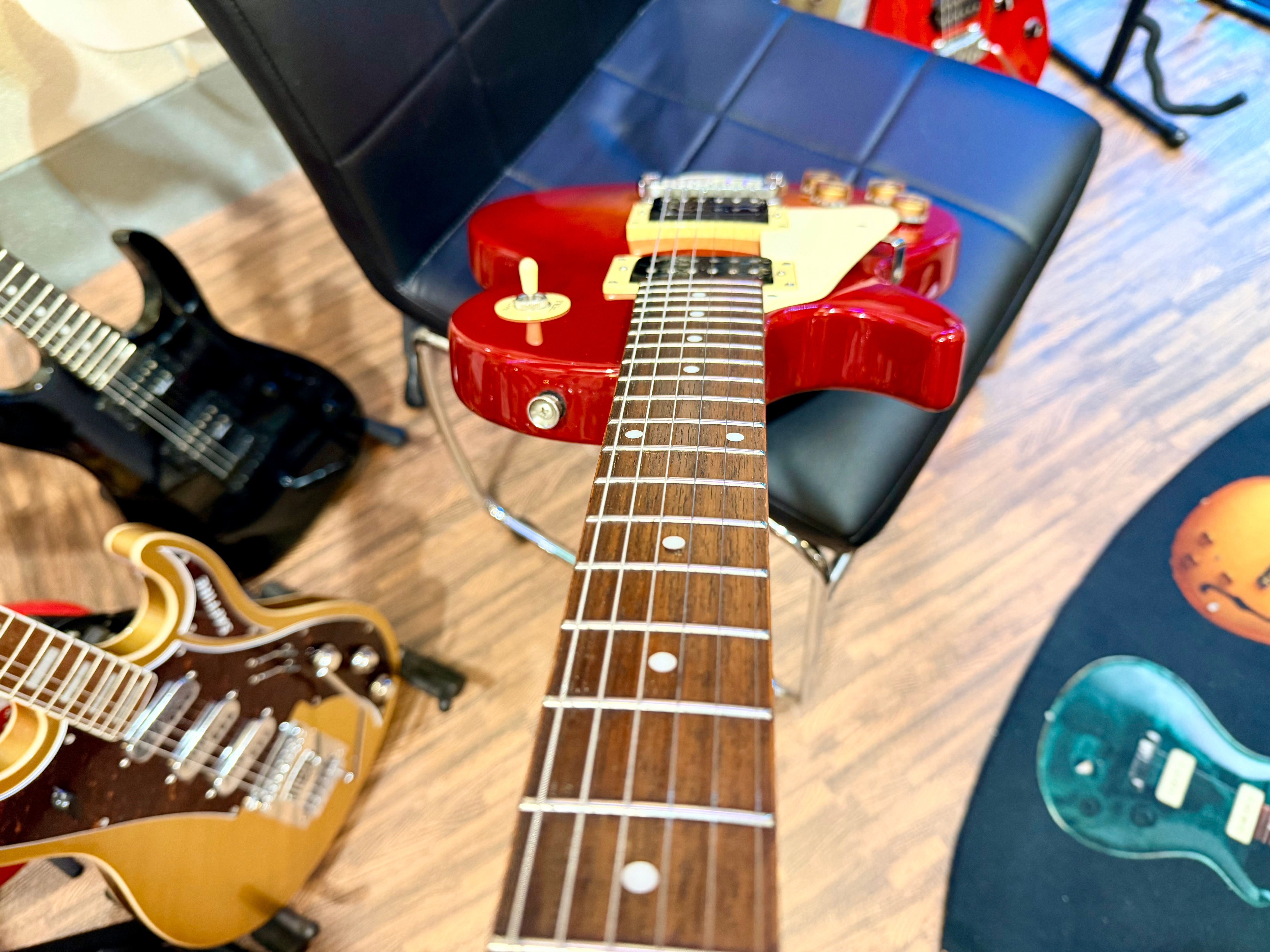 ☀️LEFTY☀️ Epiphone Les Paul LP 100 Left Handed ~ Cherry Sunburst Electric Guitar