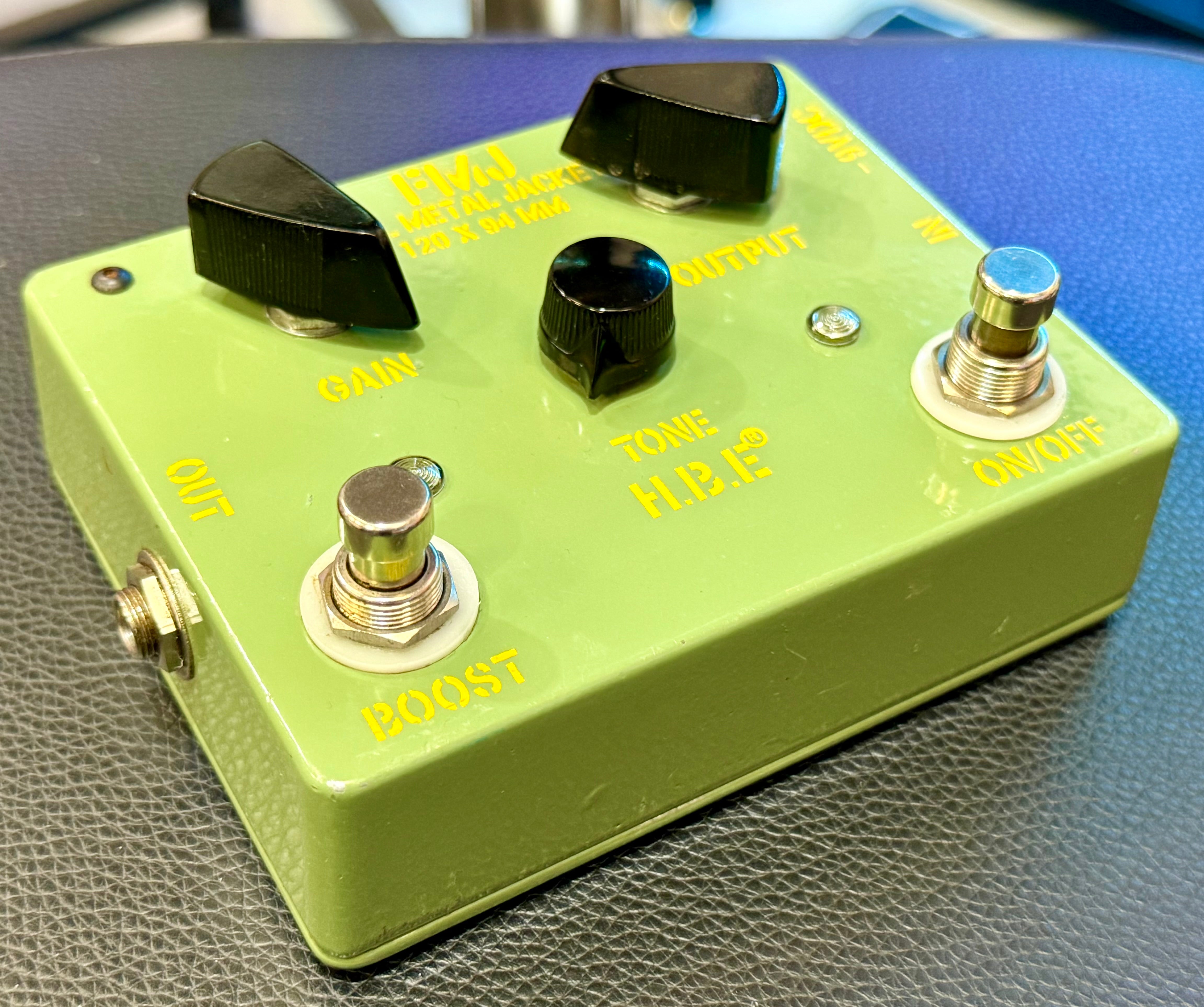 🎸 HomeBrew Electronics HBE Full Metal Jacket FMJ Distortion Guitar Pedal 🎸