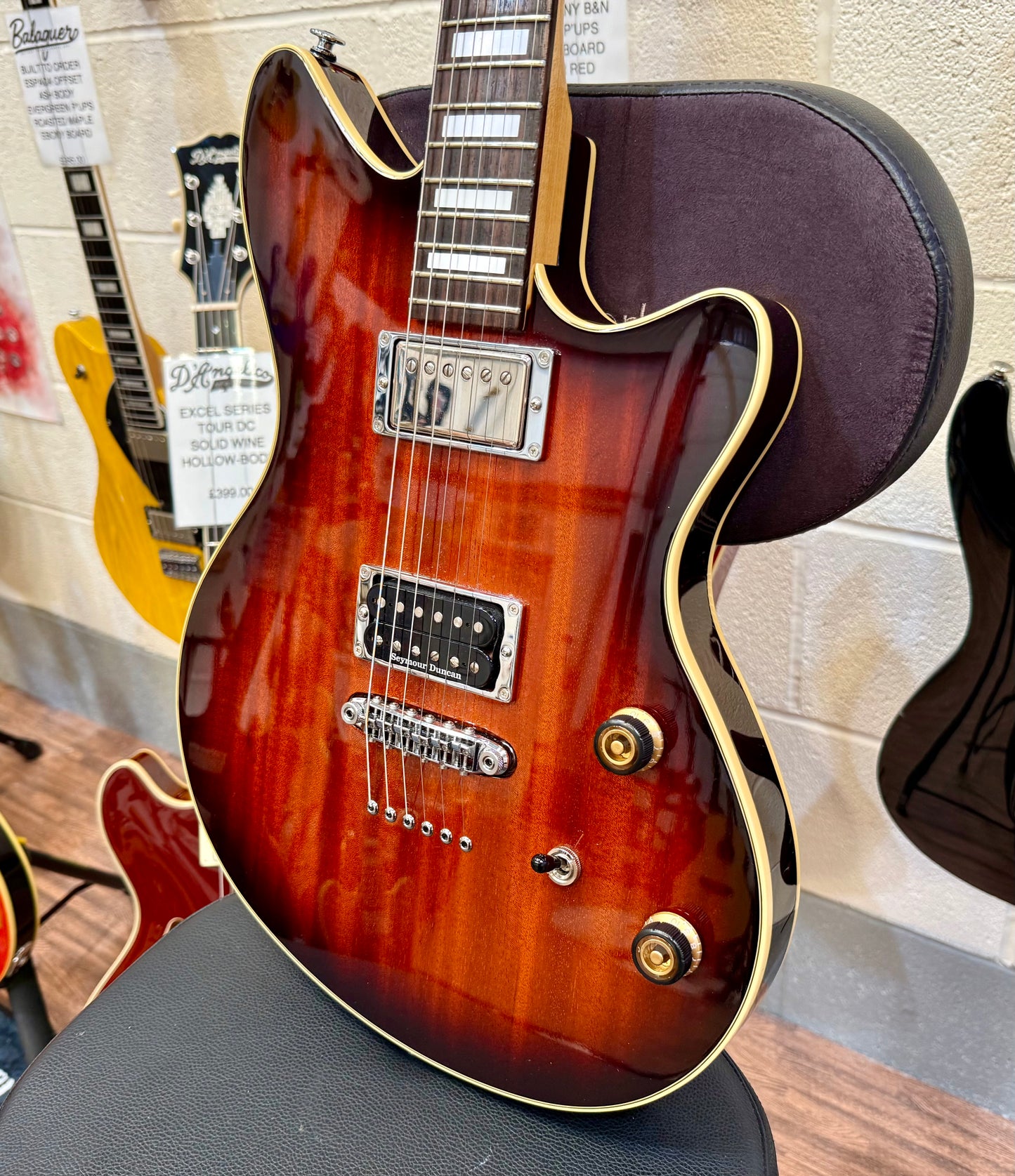 š„MINTš„ Ibanez Prestige Roadcore RC1320-DBS ~ Dark Brown Sunburst~ Hard Case!