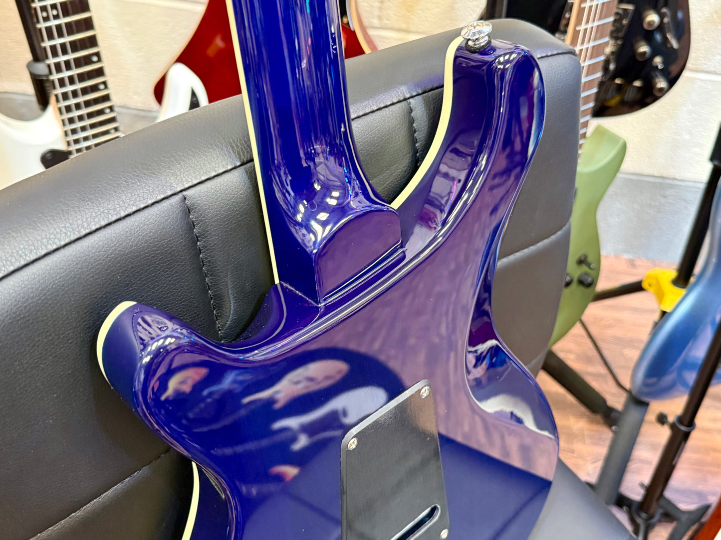 ๐MINT 2022๐ PRS SE Standard 24-08 In Translucent Blue~ Coil Splitting + Gig Bag
