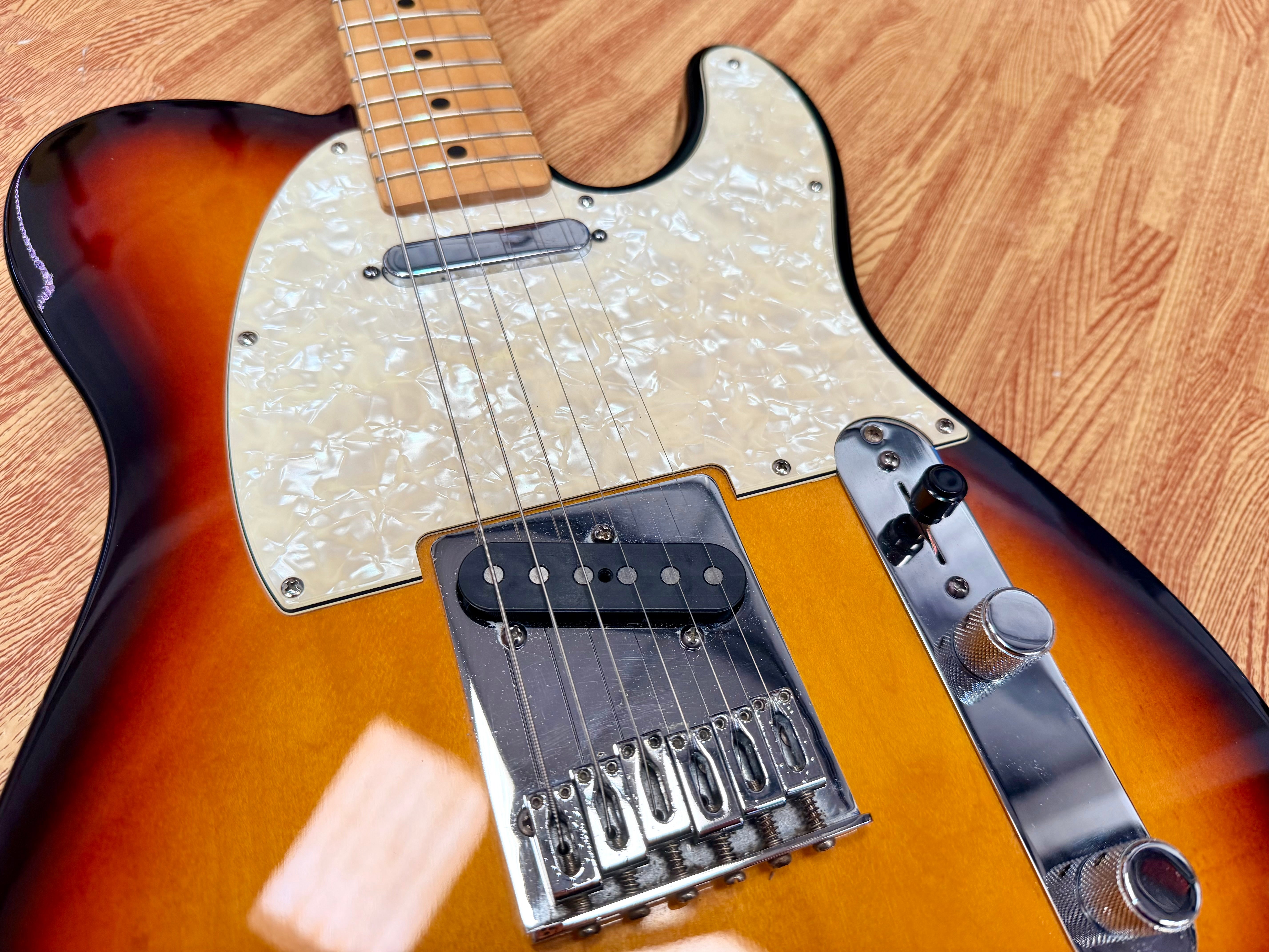 🔥1999🔥 Fender Mexican Standard Telecaster~ Brown Sunburst~ Maple~ MIM Tele!