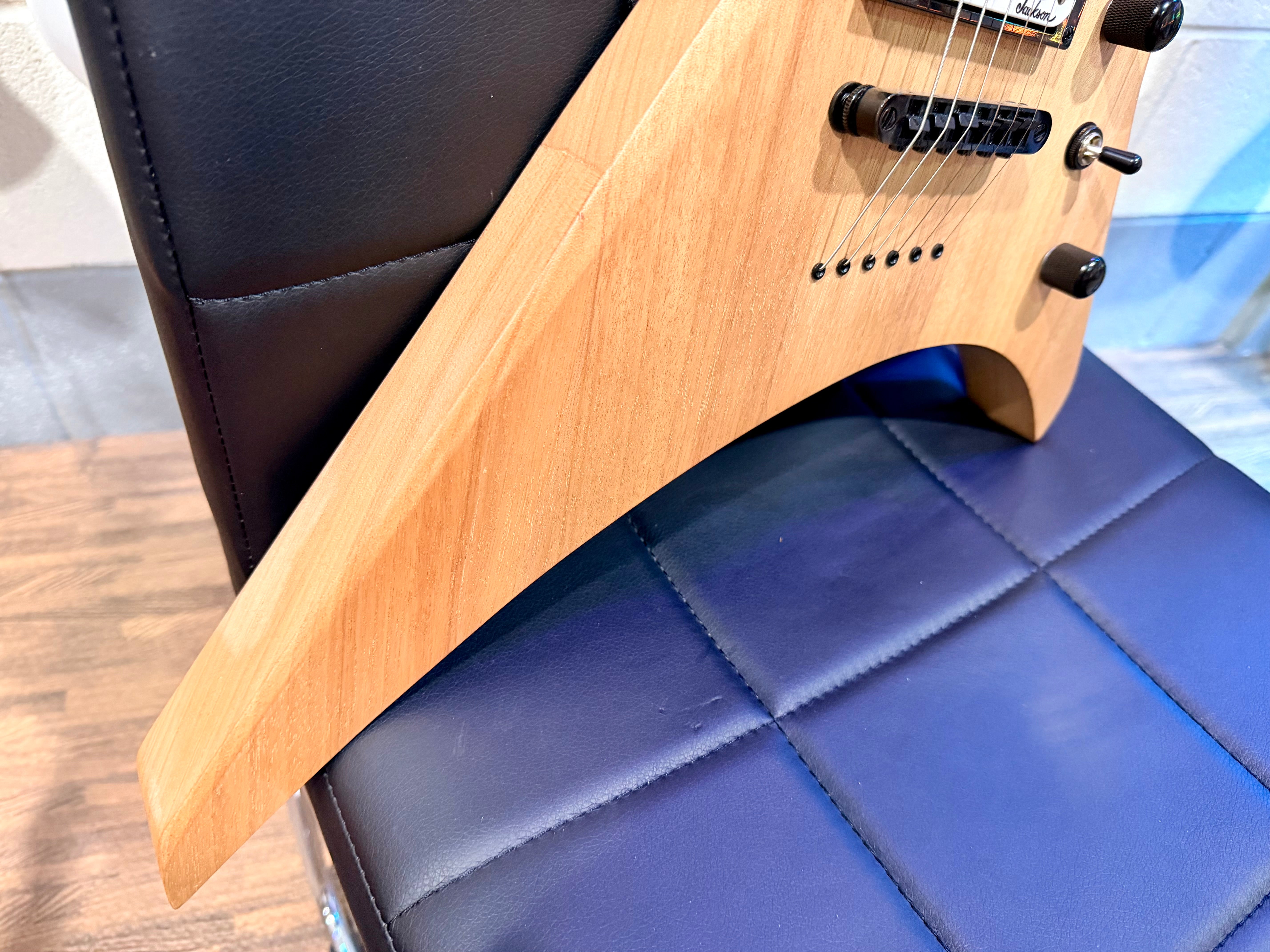 🔥EX-DEMO 2025🔥 Jackson JS Series Warrior JS32T~ Natural Oil Electric Guitar!