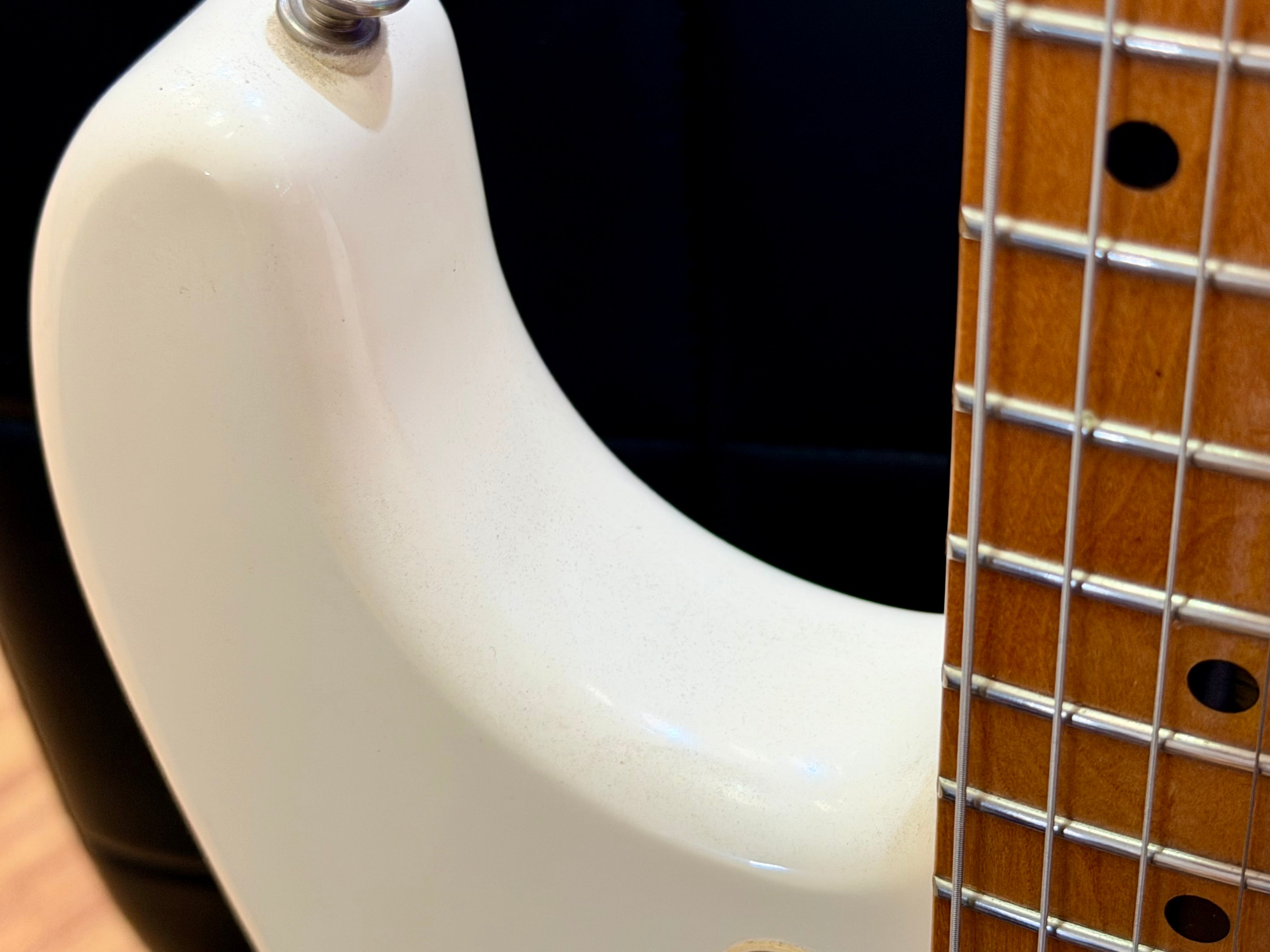 ✨UPGRADED✨ 2014 Fender Standard Stratocaster~ Arctic White~ Custom Shop Pickups