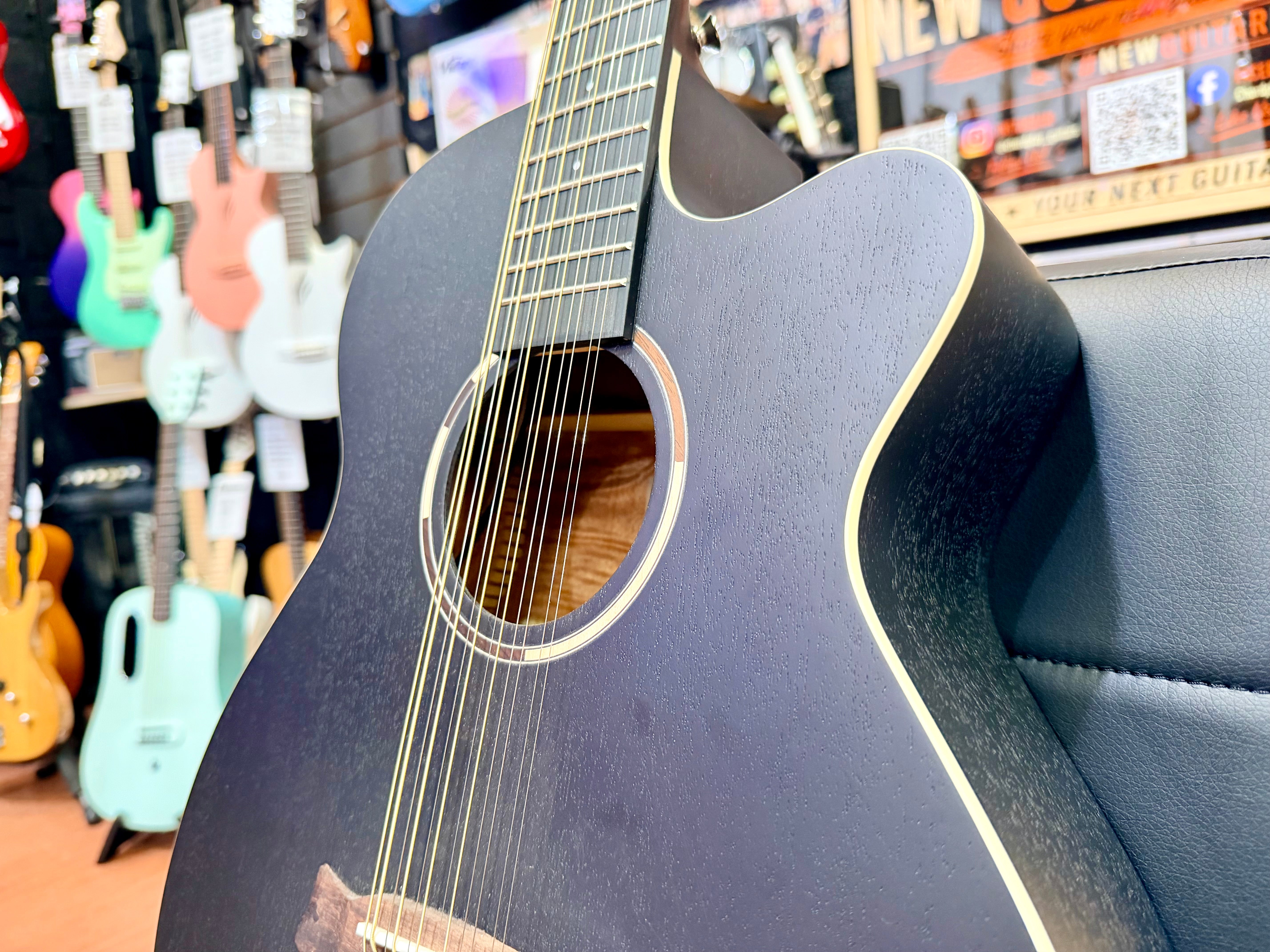 🌟MINT🌟 2025 Tanglewood TB412CE 12 Blackbird 12 String Electro Acoustic Guitar!