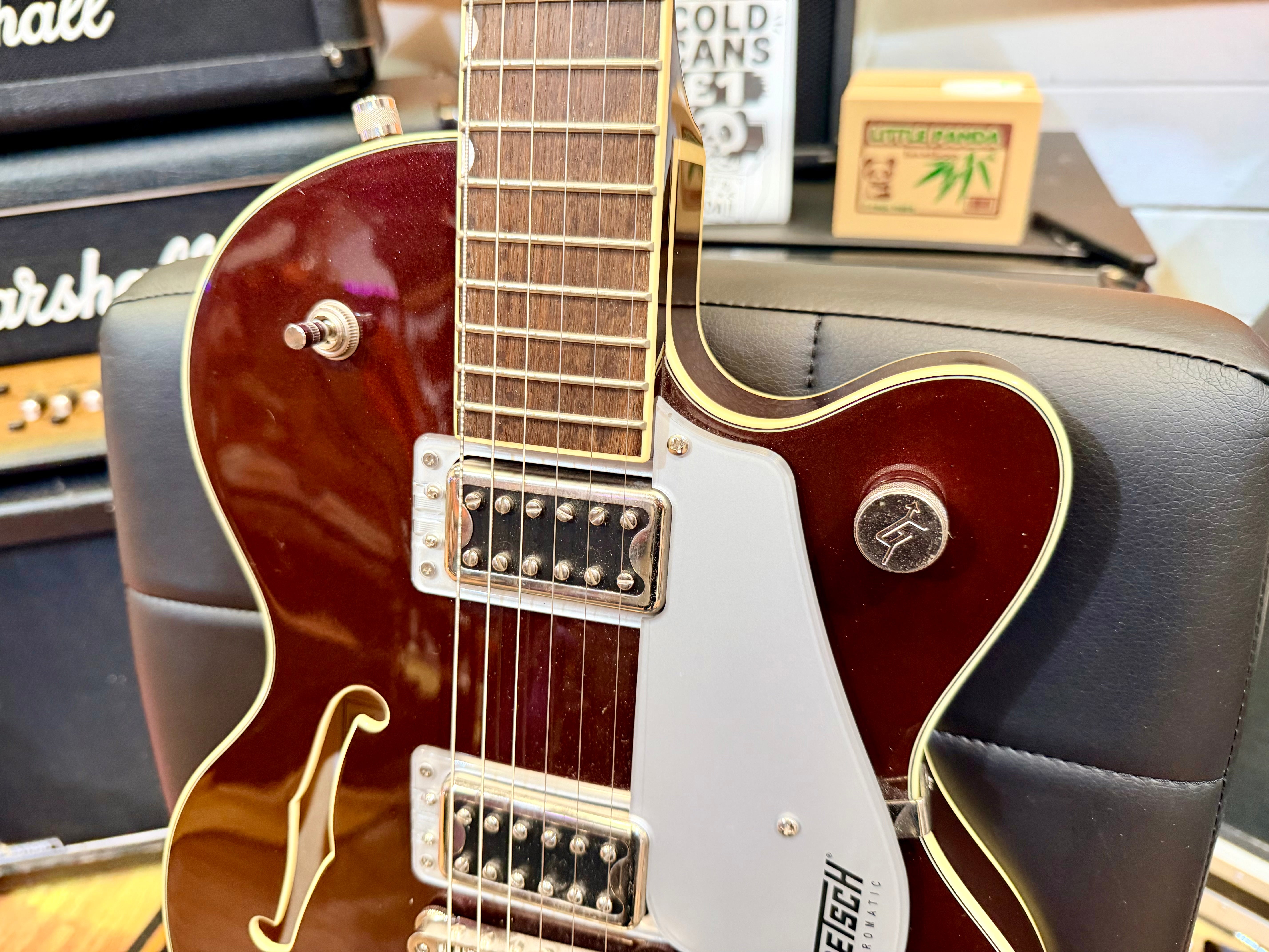 π2022π Gretsch G5655T Electromatic Center Block Jr. Dark Cherry Metallic!