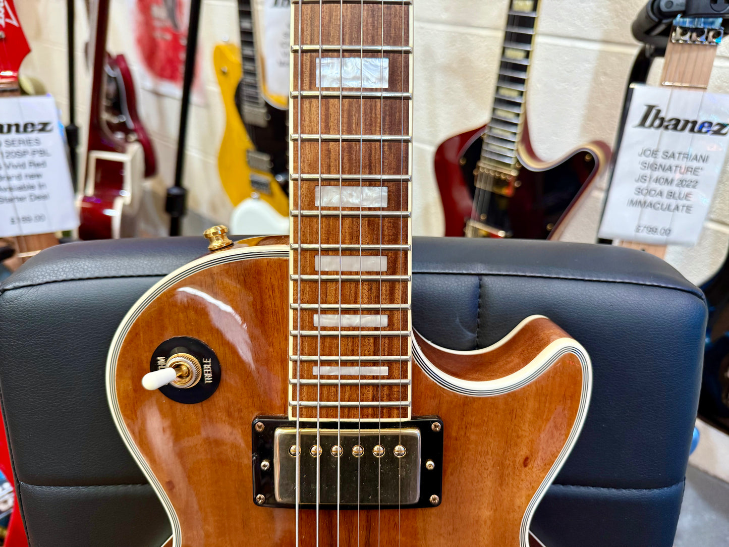 🔥2018🔥 Epiphone Les Paul Custom Pro KOA~ Split Coils + Case~ Ltd Edition!