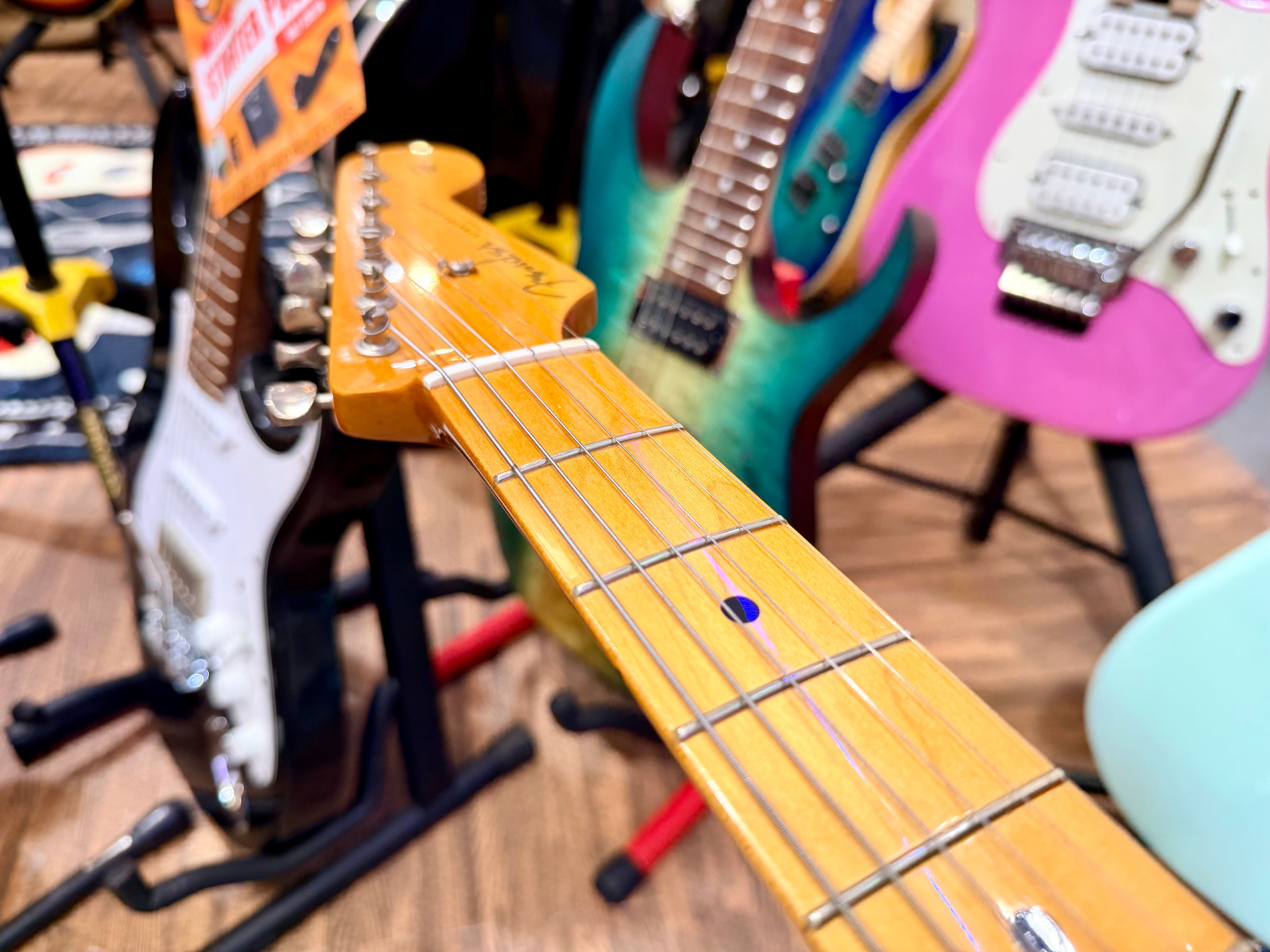 🌟2013🌟 Fender Classic Series 50s Stratocaster~ Fiesta Red~ Mexican MIM Strat!