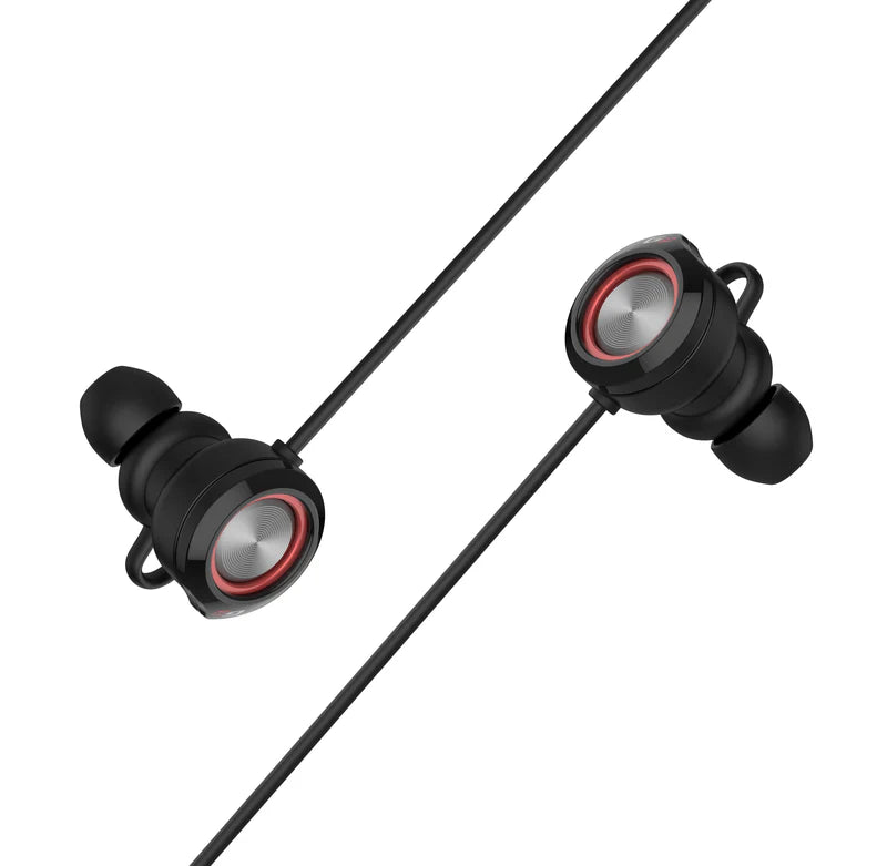 Edifier GM3SE In-Ear Gaming Earphones With Detachable Microphone For PC / Android / IOS & PS4 - Black & Red