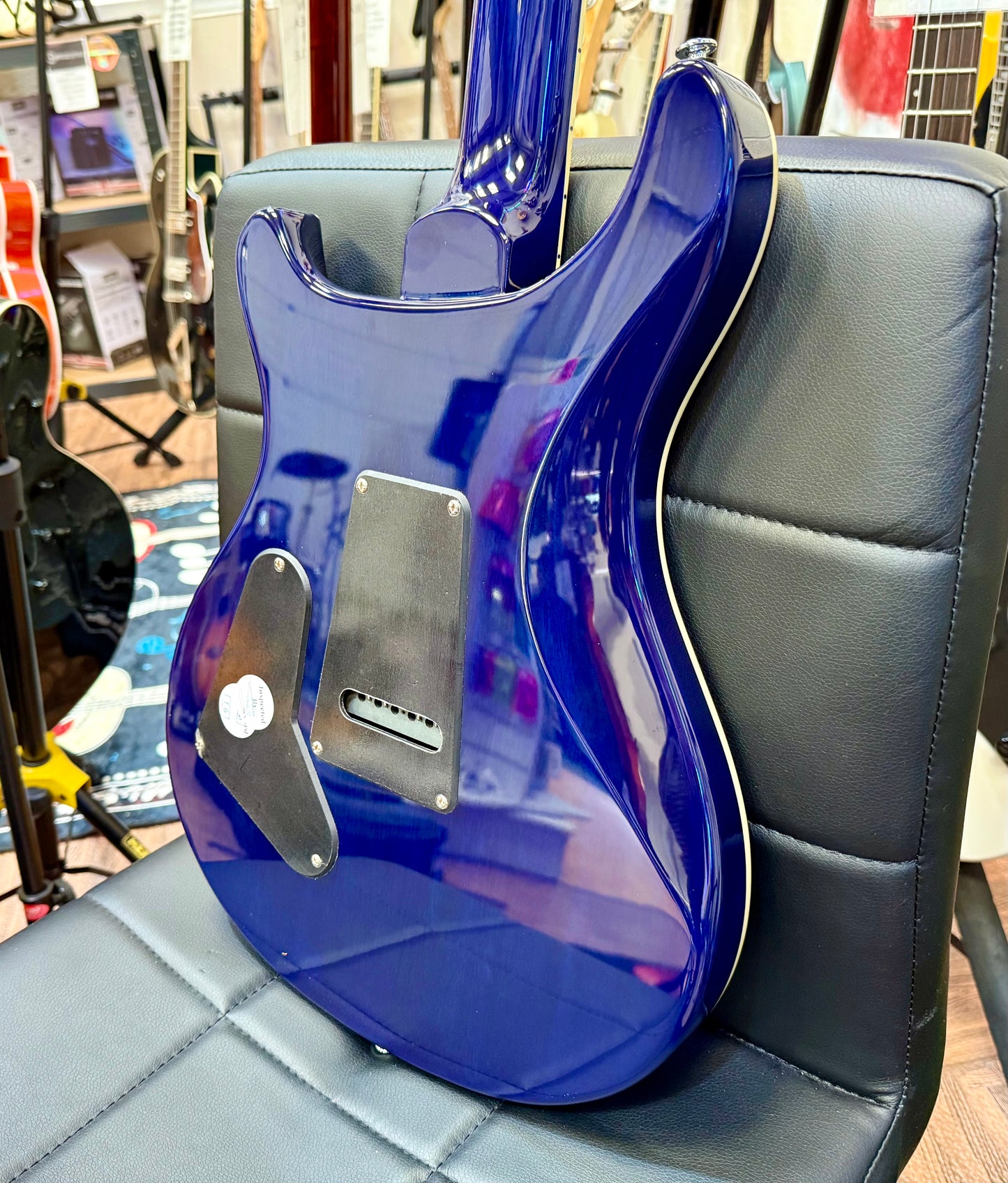 ๐MINT 2022๐ PRS SE Standard 24-08 In Translucent Blue~ Coil Splitting + Gig Bag