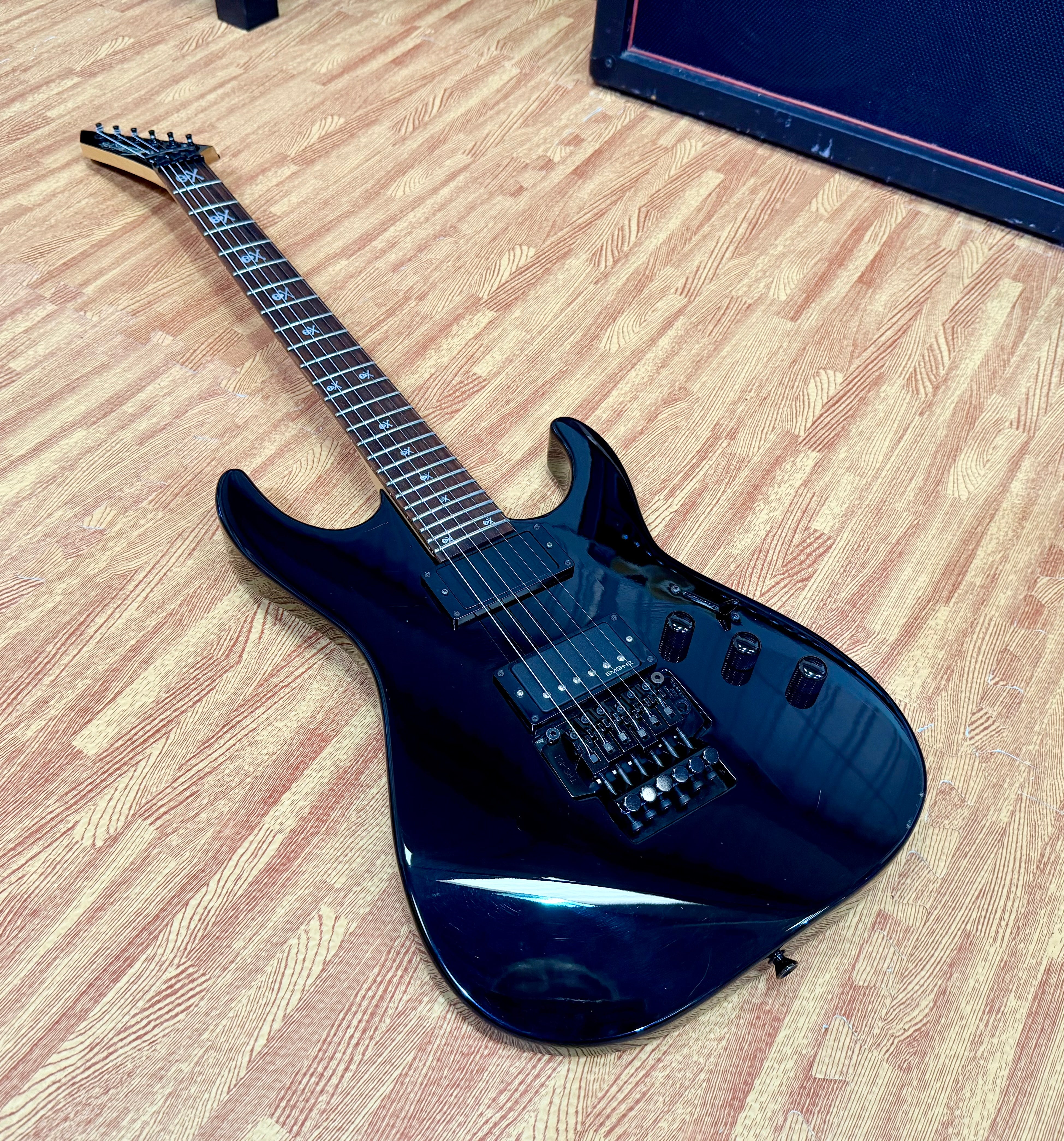 π―π΅ 1990βs π―π΅ Edwards By ESP MR-85~ MIJ Kirk Hammett~ Floyd Rose/EMG~ Japan!