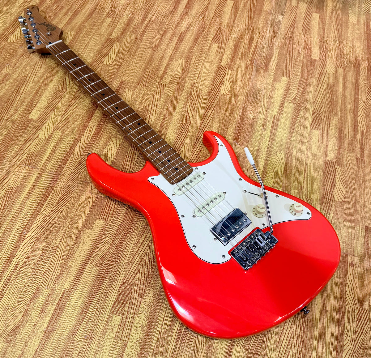 π NEW Cort G200SE Scarlet Red Electric Guitar~ Roasted Maple Neck π