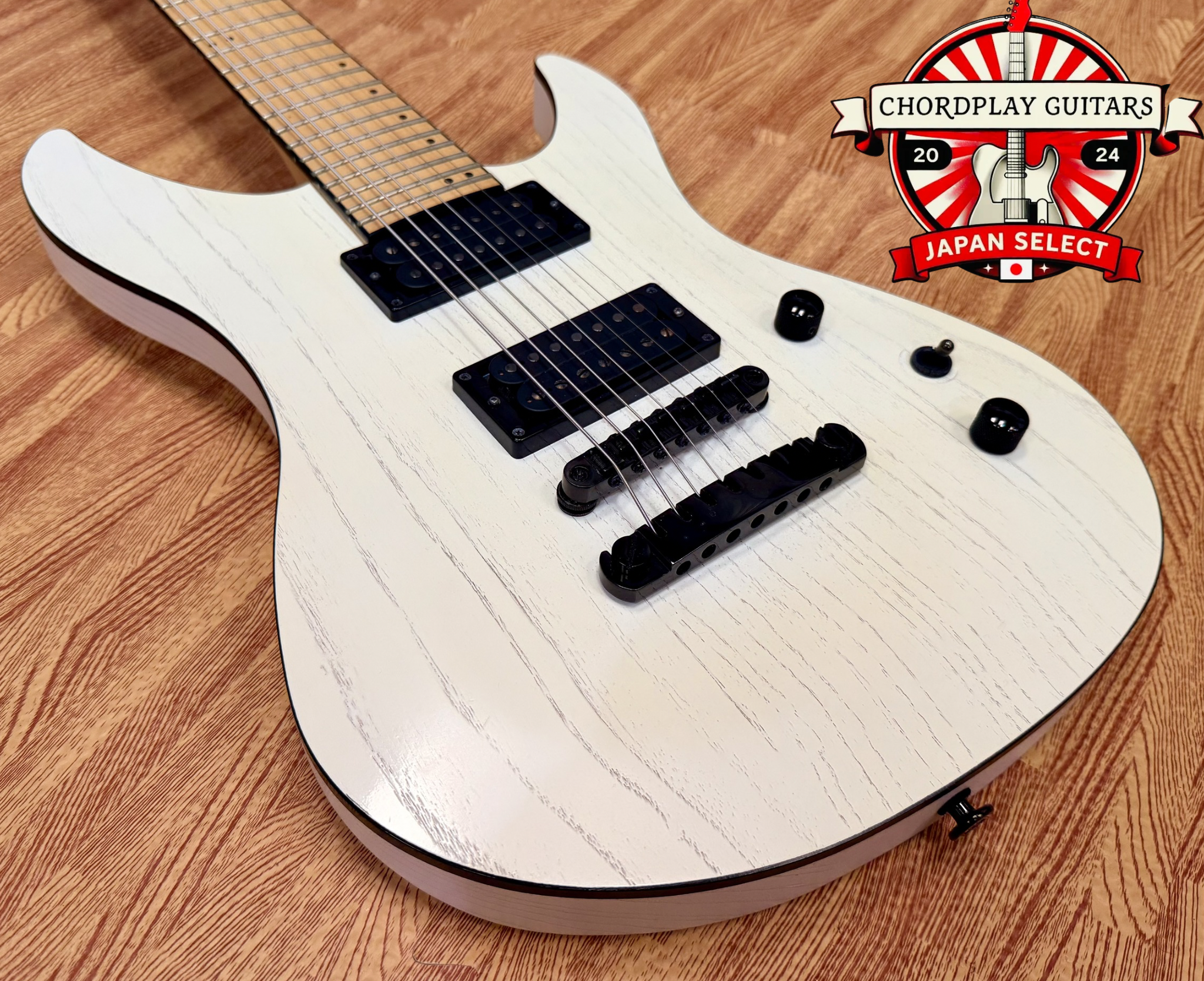 🇯🇵 FGN J Standard Mythic JMY7-Ash-M 7 String MIJ 2019 Fujigen Japan~White 🇯🇵