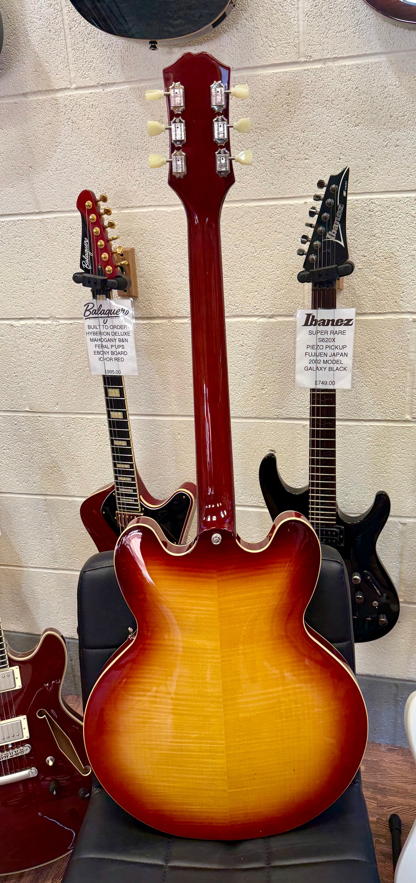 🌟2024 MINT🌟 Epiphone ES-335 Figured~ Raspberry Tea Burst~ Inspired By Gibson!
