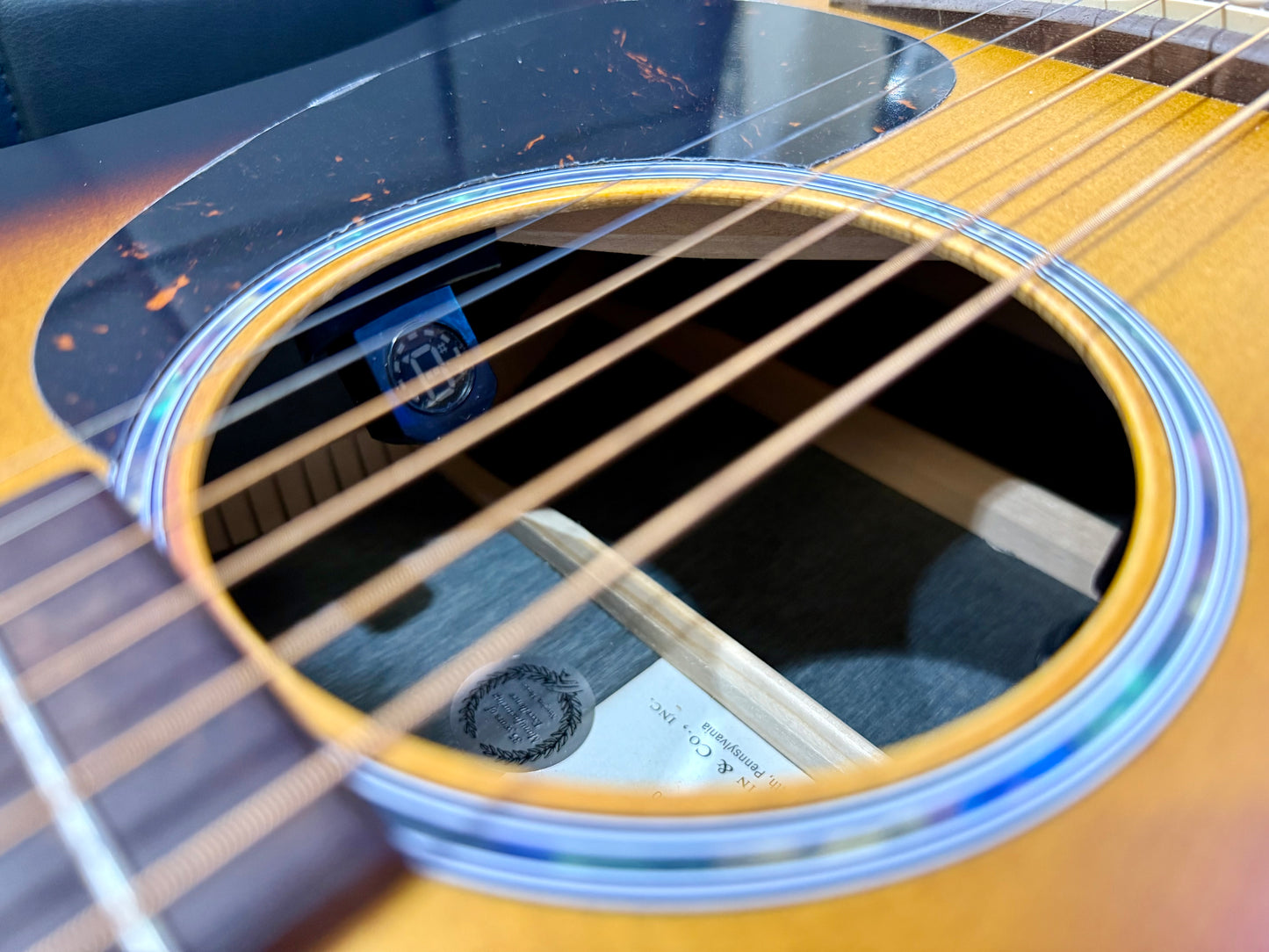 🔥MINT 2025🔥 Martin D-X2E Ziricote Burst~ Electro-Acoustic~ Dreadnought + Bag!