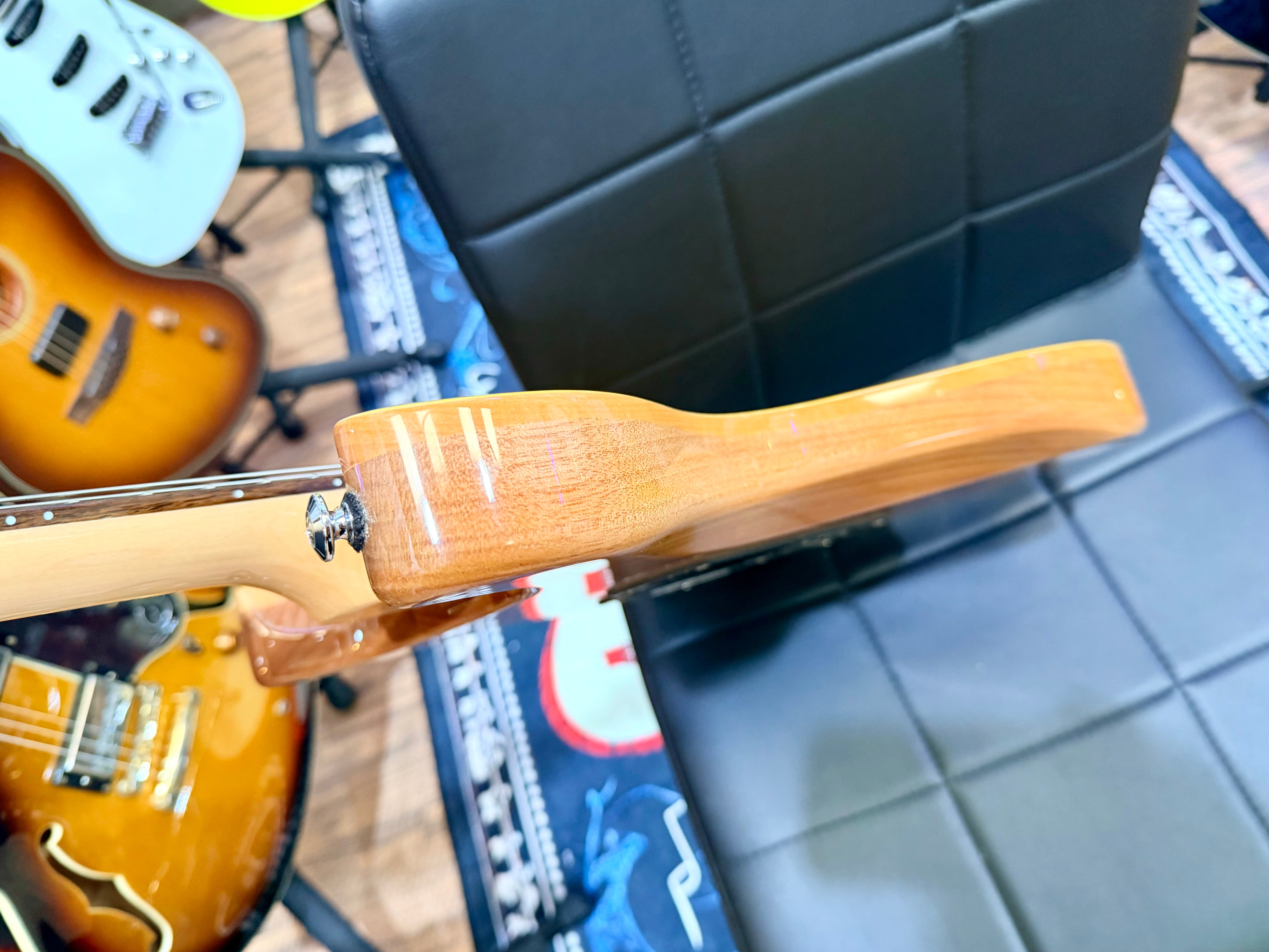 ☀️2023☀️ PRS SE Custom 22 Semi-Hollow in Santana Yellow~ Bare Knuckle Pickups!