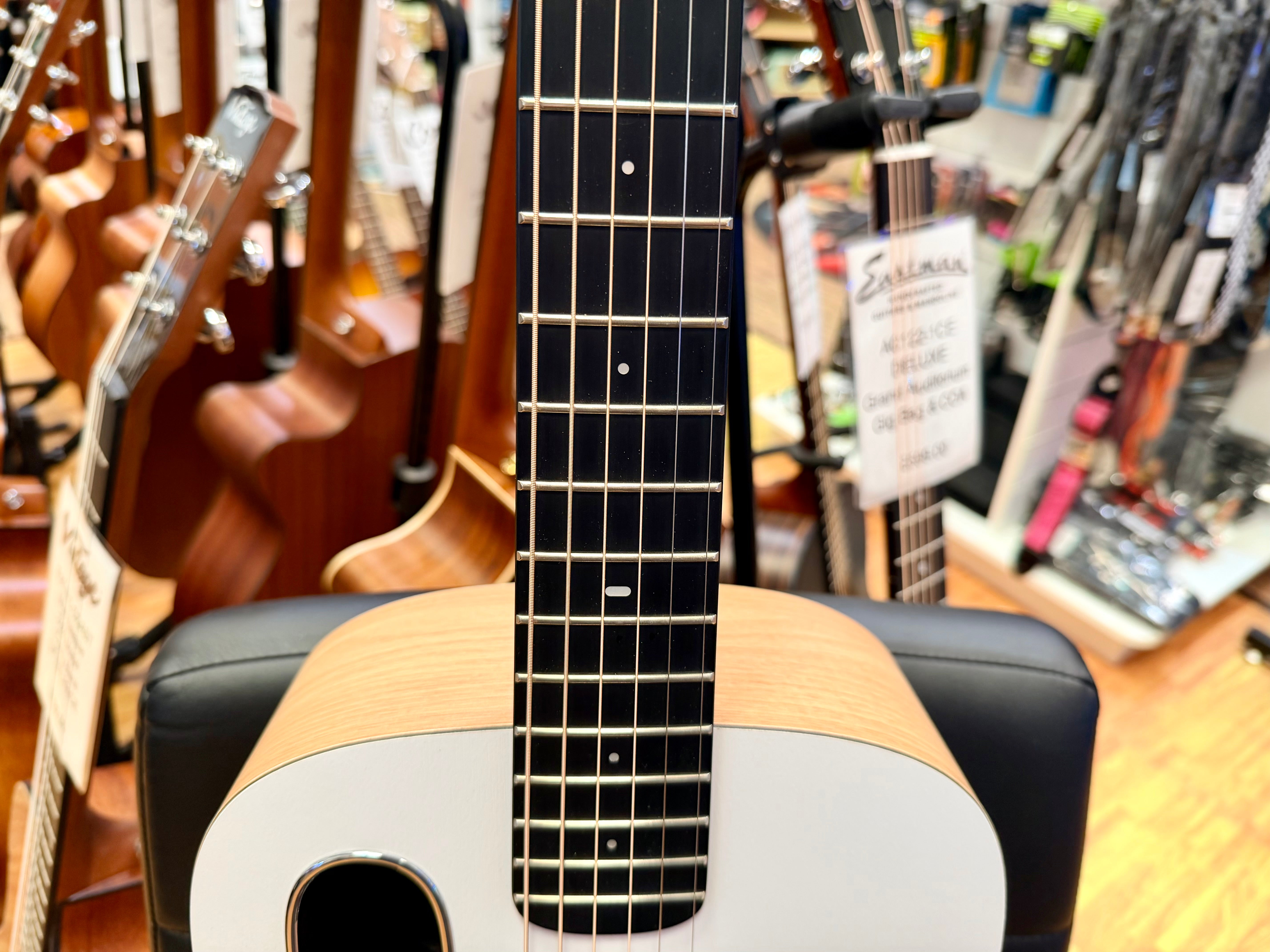 🔥MINT🔥 LAVA Music Blue Lava Original 36” Acoustic Travel Guitar + Lite Bag!