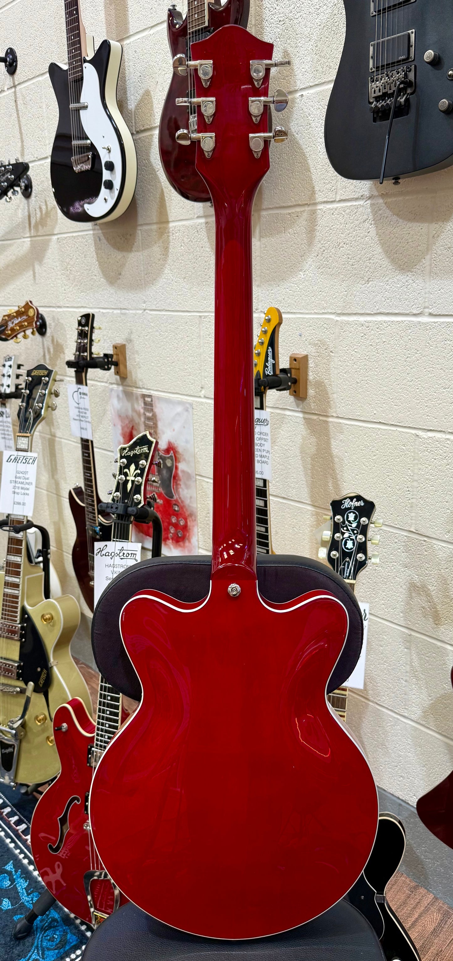 π2017π Gretsch G2655 FS Flagstaff Red Semi-Hollow~Centre Block Electric Guitar