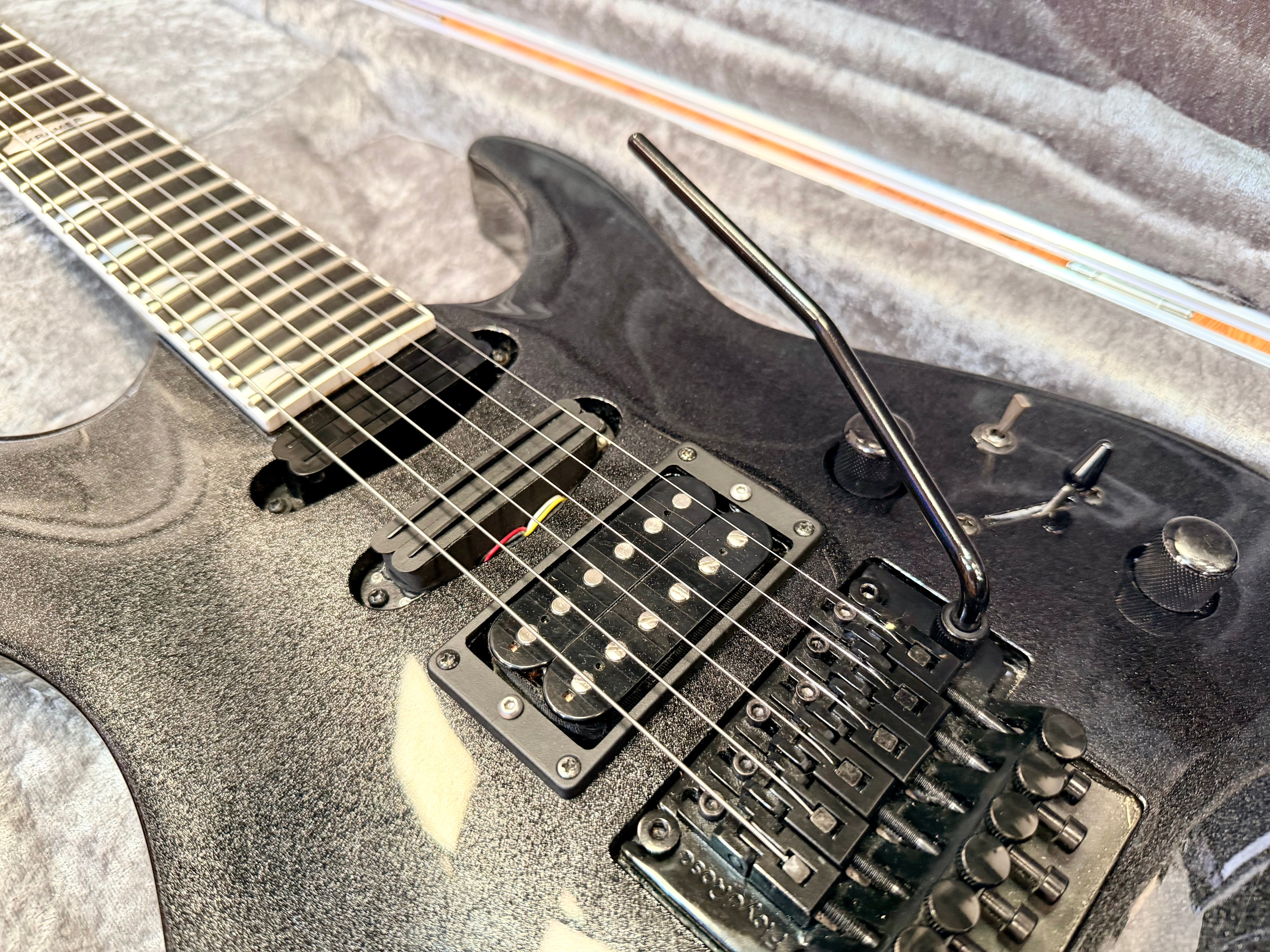 π₯2019π₯ Kramer SM-1 Maximum Steel~ Seymour Duncan Pickups & Floyd Rose Tremolo!