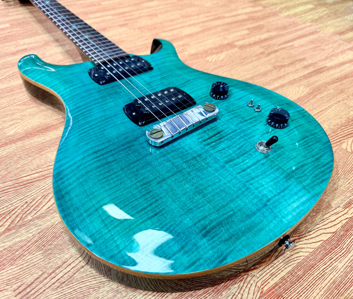 ✨2024✨ PRS SE Paul’s Guitar~ Turquoise + PRS Gig Bag~ Coil Split~ Cherished!