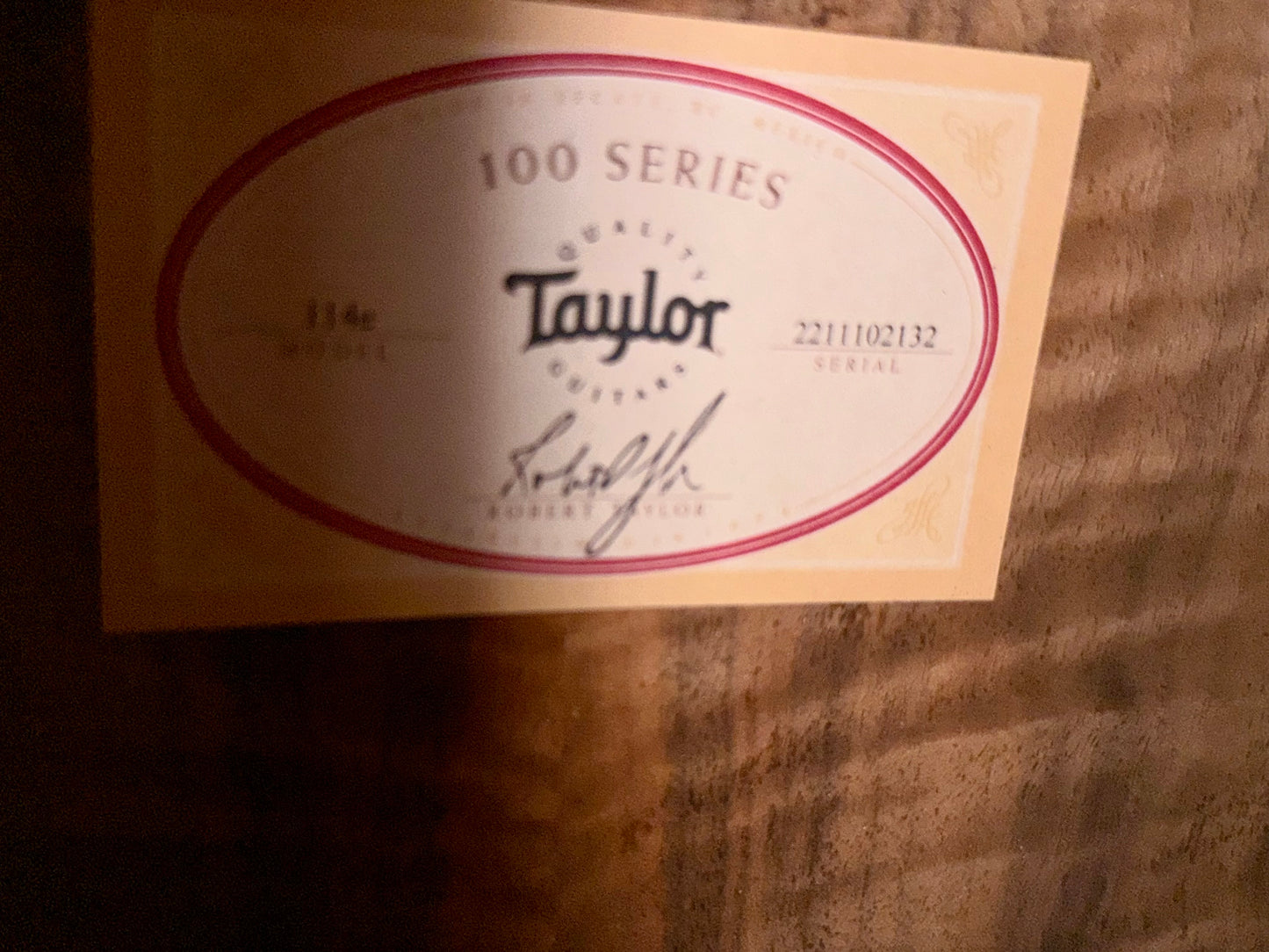 🌟2022 MINT🌟 Taylor 114e Natural Satin~Grand Auditorium Electro-Acoustic Guitar