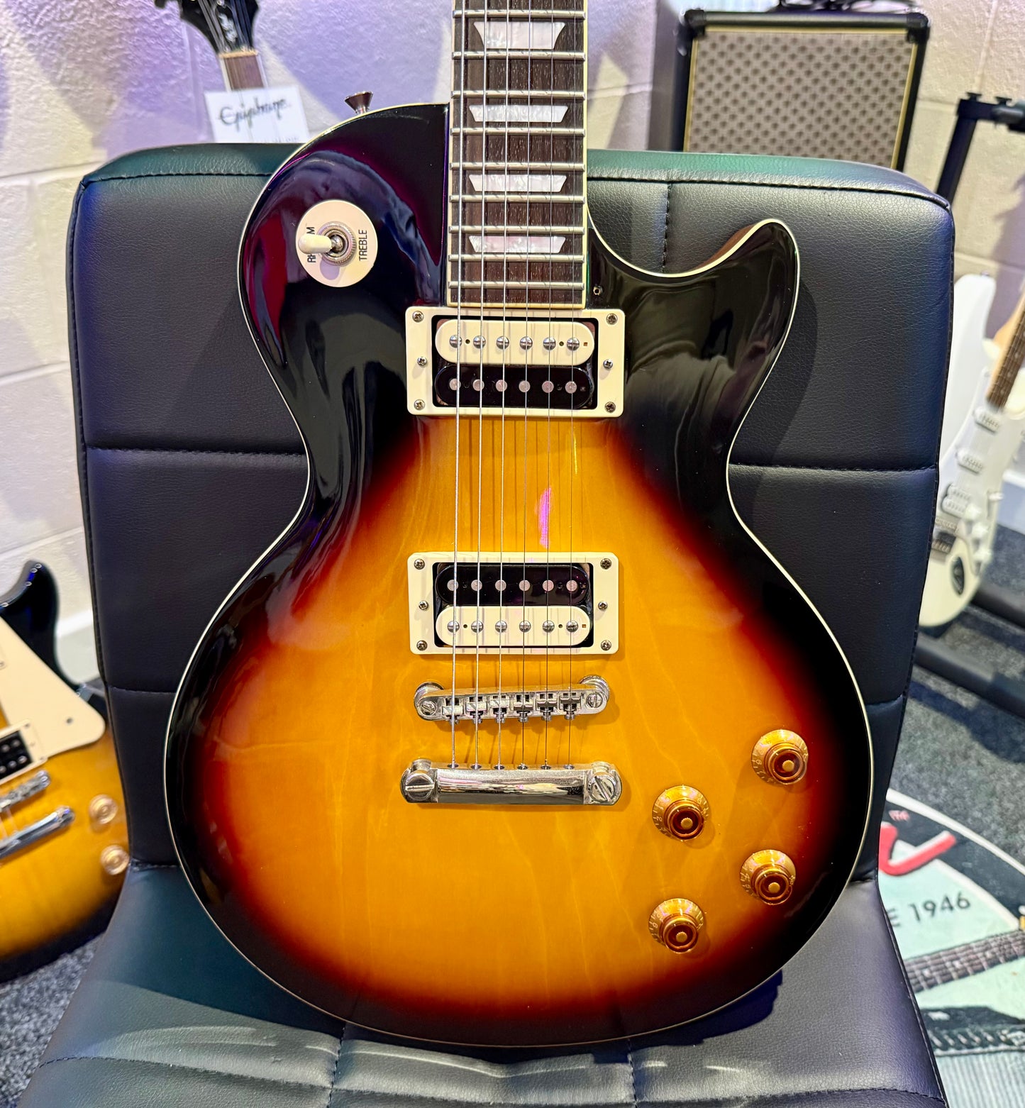 🔥2016🔥 Epiphone Les Paul Traditional PRO II~ Tobacco Sunburst~ DB Boost!