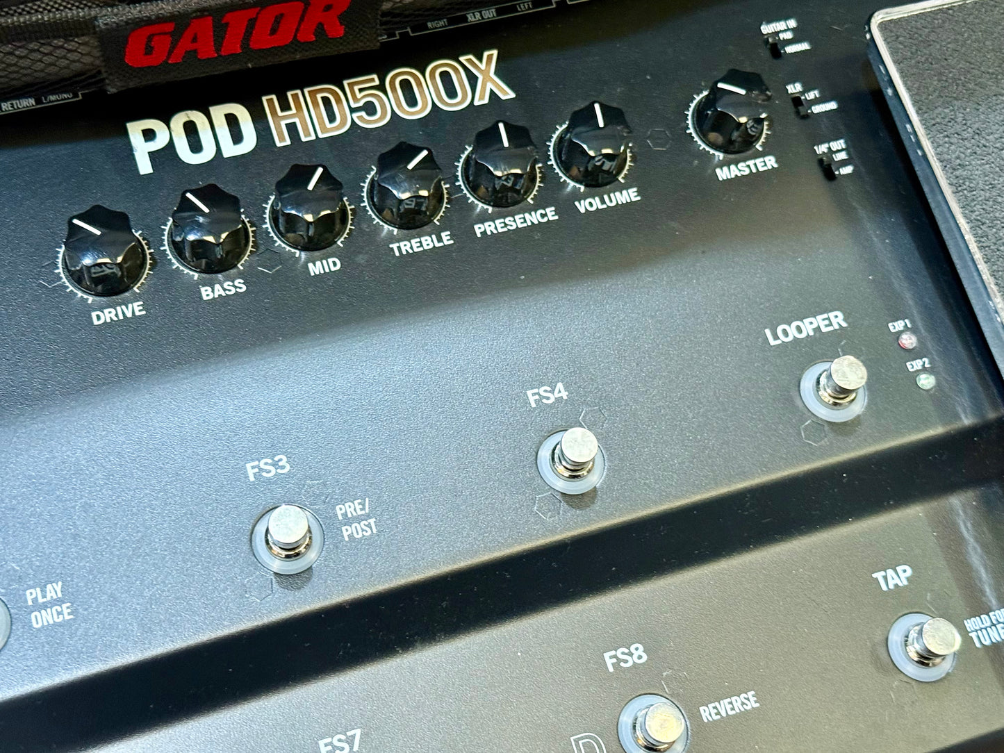🎸 Line 6 POD HD500X Guitar Multi-Effects Processor Pedalboard Unit~ Gig Bag 🎸