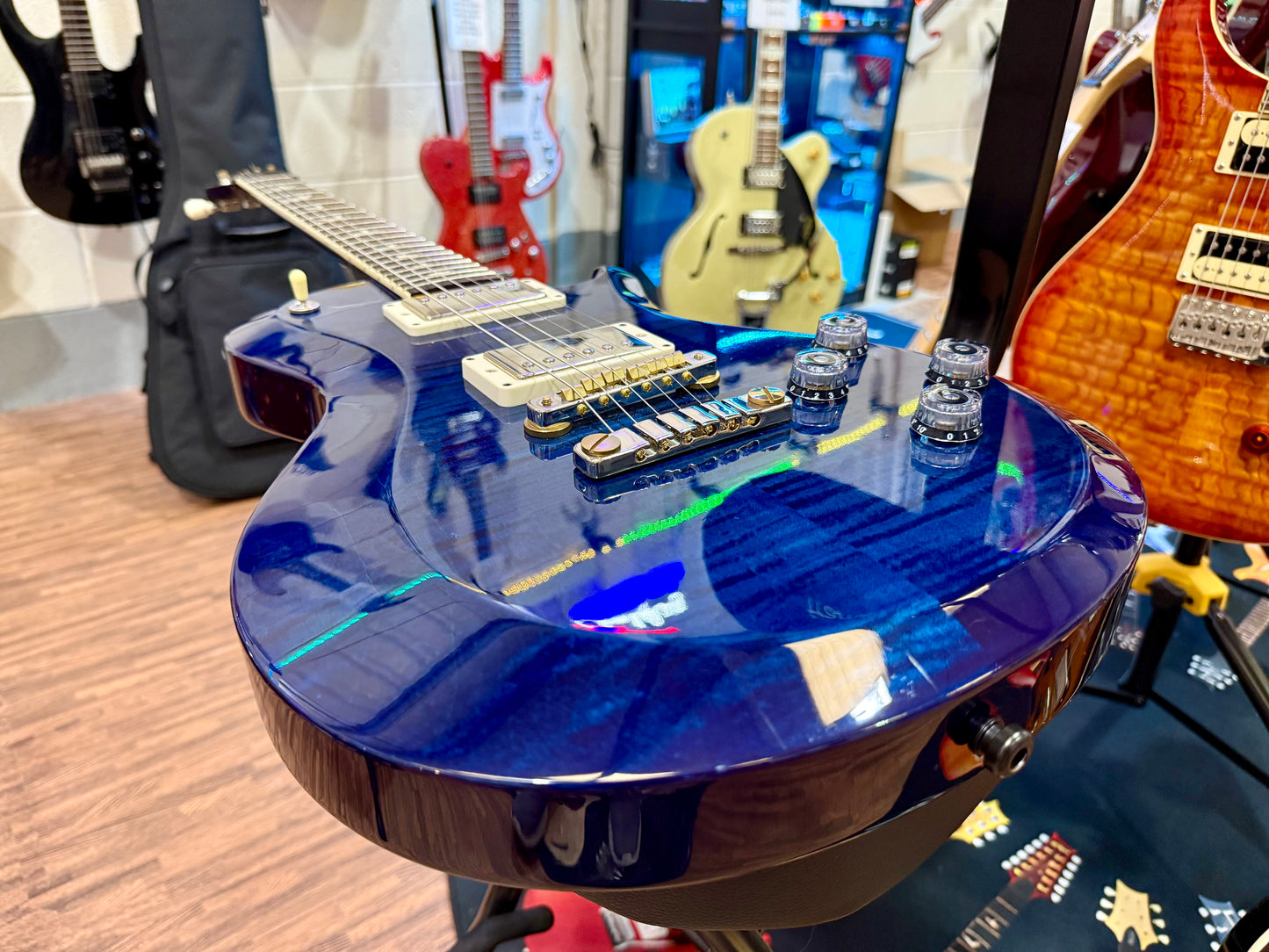 🌟2020 USA🌟 PRS S2 McCarty 594 Singlecut~ Whale Blue~ Gig Bag & Docs~ Stunning!
