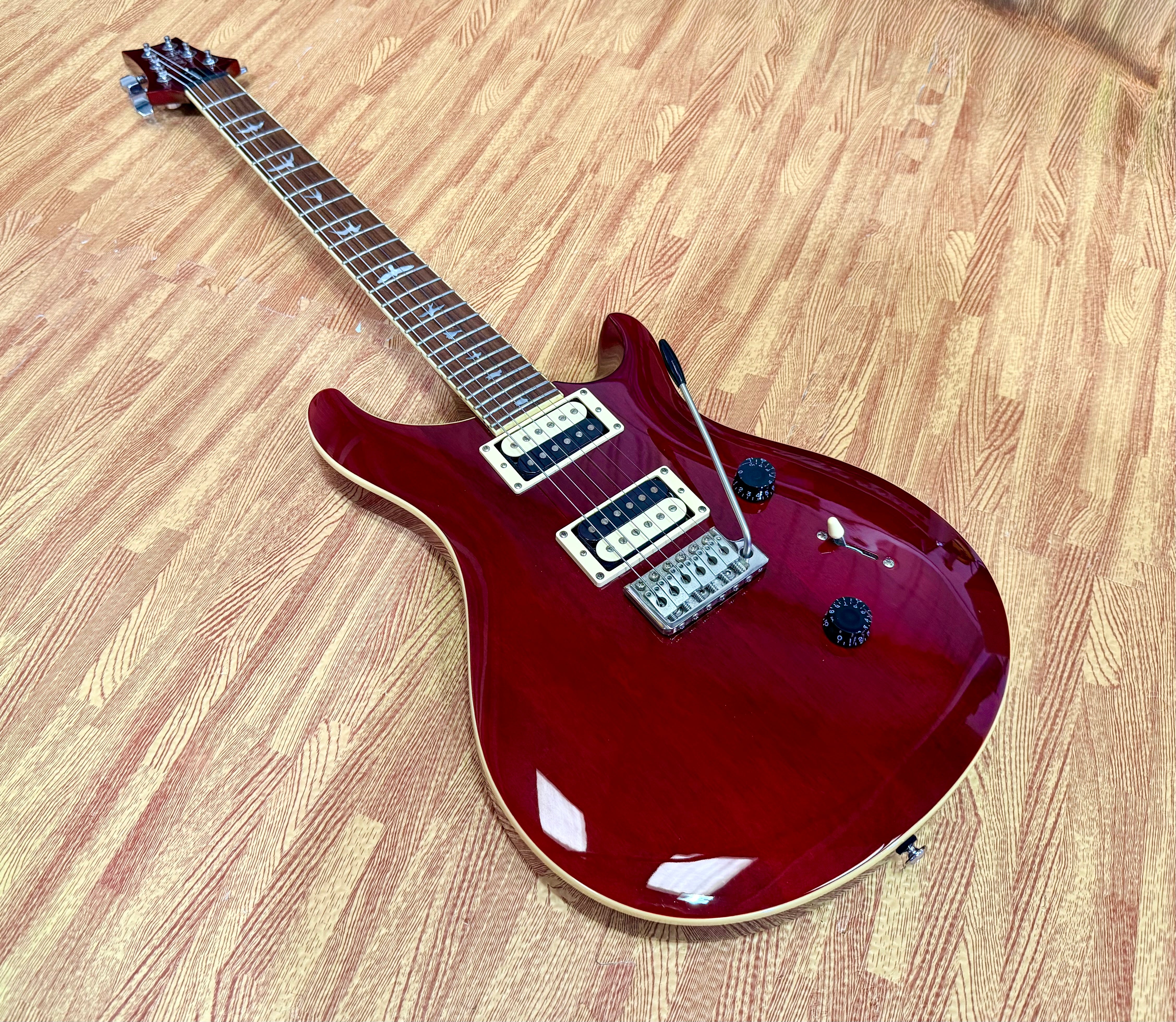 π2020π PRS SE Standard 24 Cherry Red Electric Guitar~ Excellent Condition!