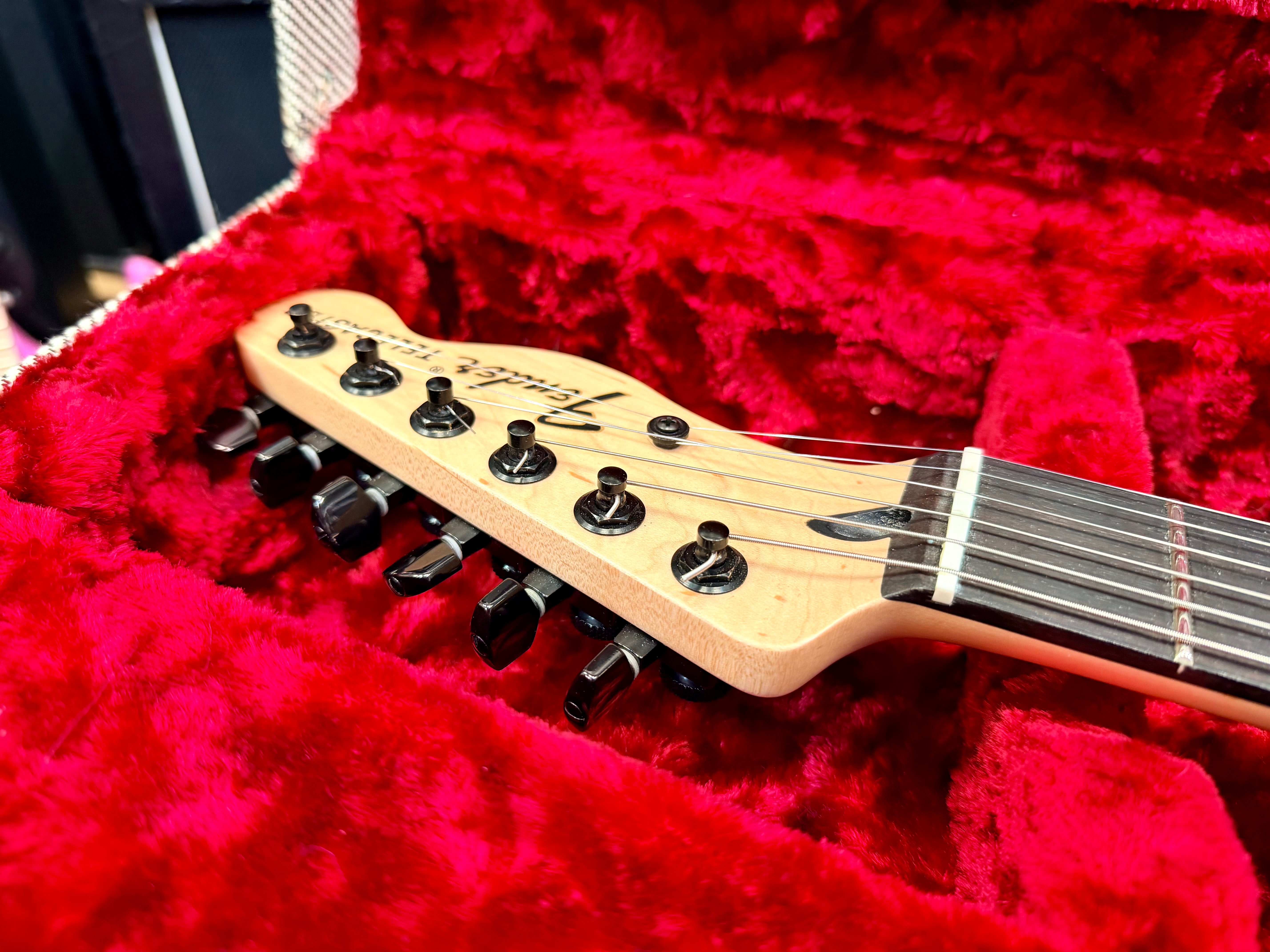 🔥 Fender Jim Root Telecaster~ Black Ebony~ EMG 81/60~ 2021 Neck & 2015 Body 🔥