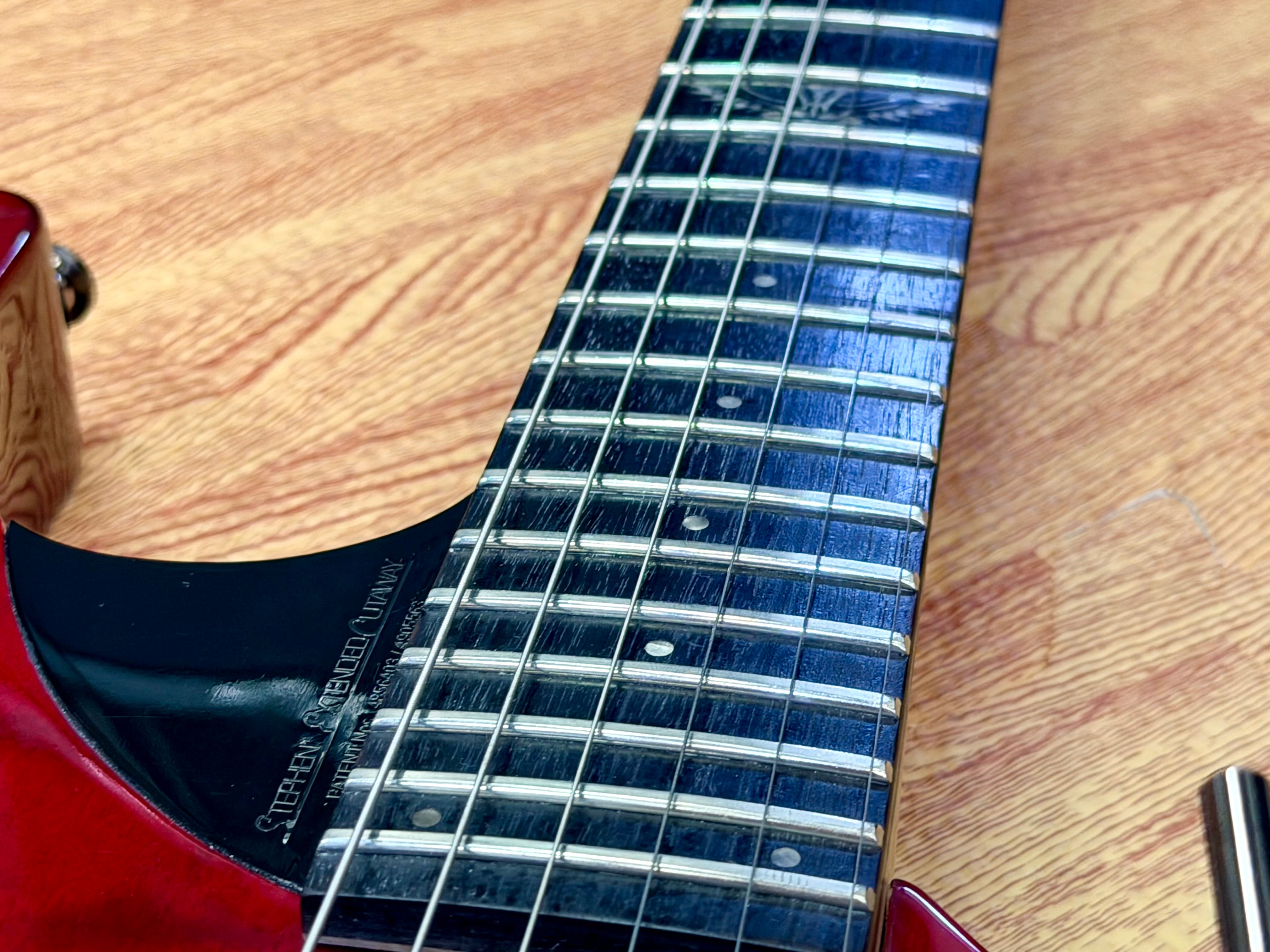 🔥RARE🔥 Washburn Parallaxe PXS10FRQTR Floyd Rose~ Seymour Duncan~ 2014~ Red
