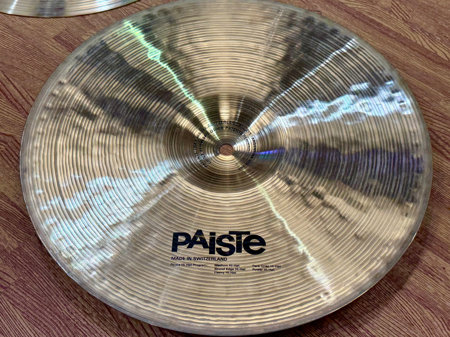 🥁 Paiste Signature 14” Dark Crisp Hi-Hats~ Pair Of Hi Hat Cymbals~ Excellent 🥁