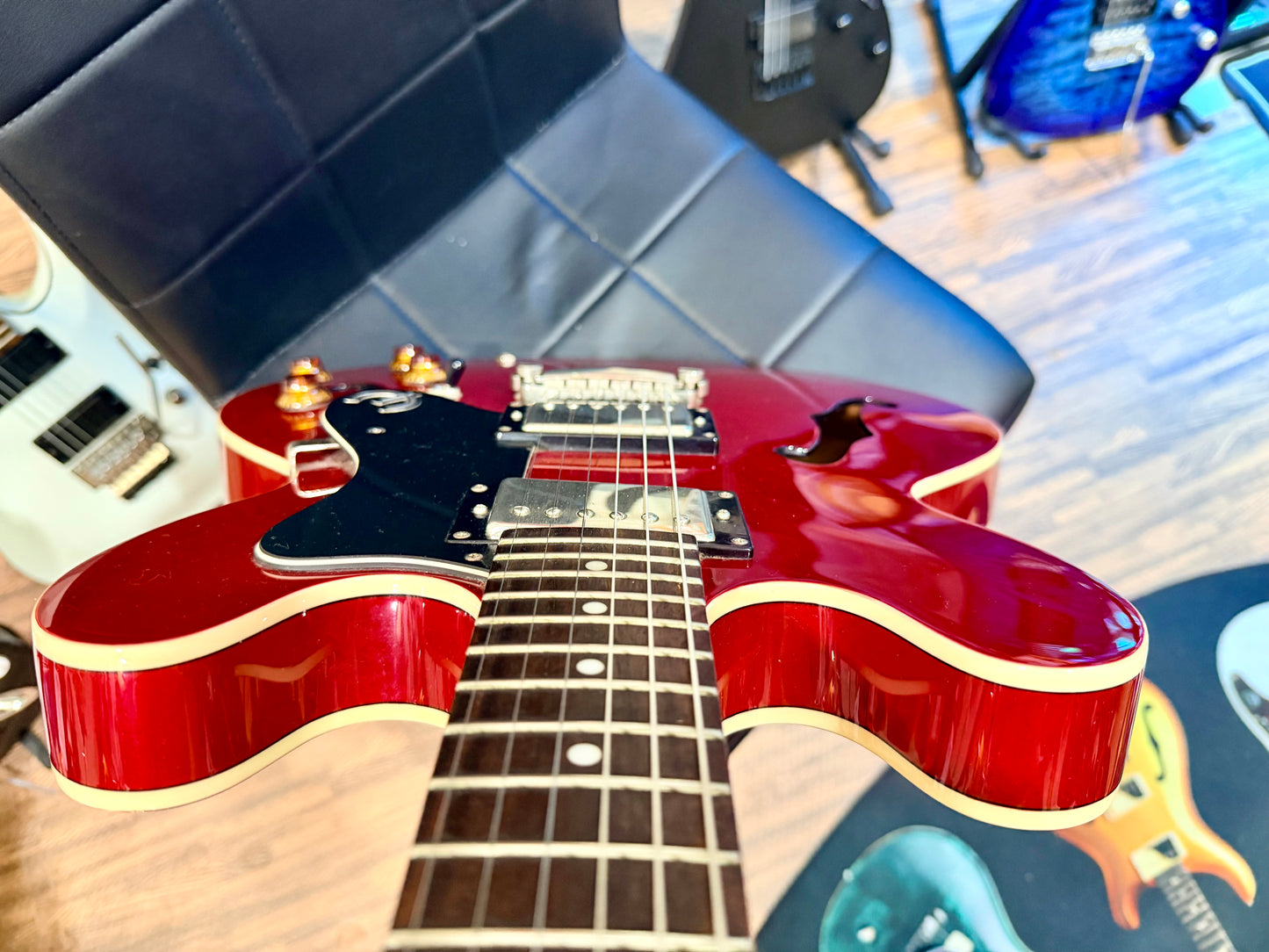 ๐2012๐ Epiphone ES-335 Dot CH~ Cherry Red~ Hollow-Body!