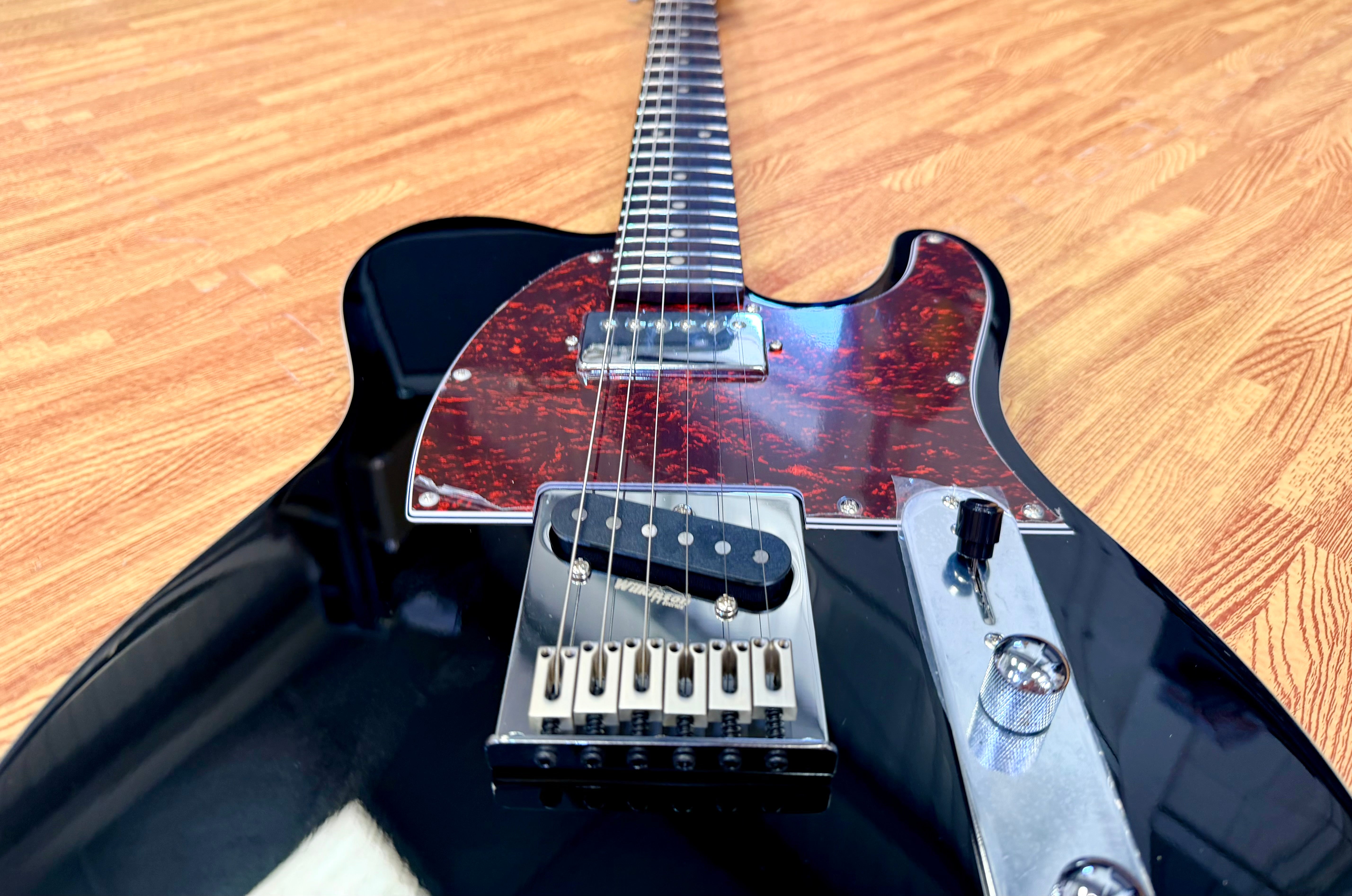 ⚡️NEW⚡️ JET JT-350 Black Electric Guitar~ Roasted Maple~ Telecaster Style~ 2026!