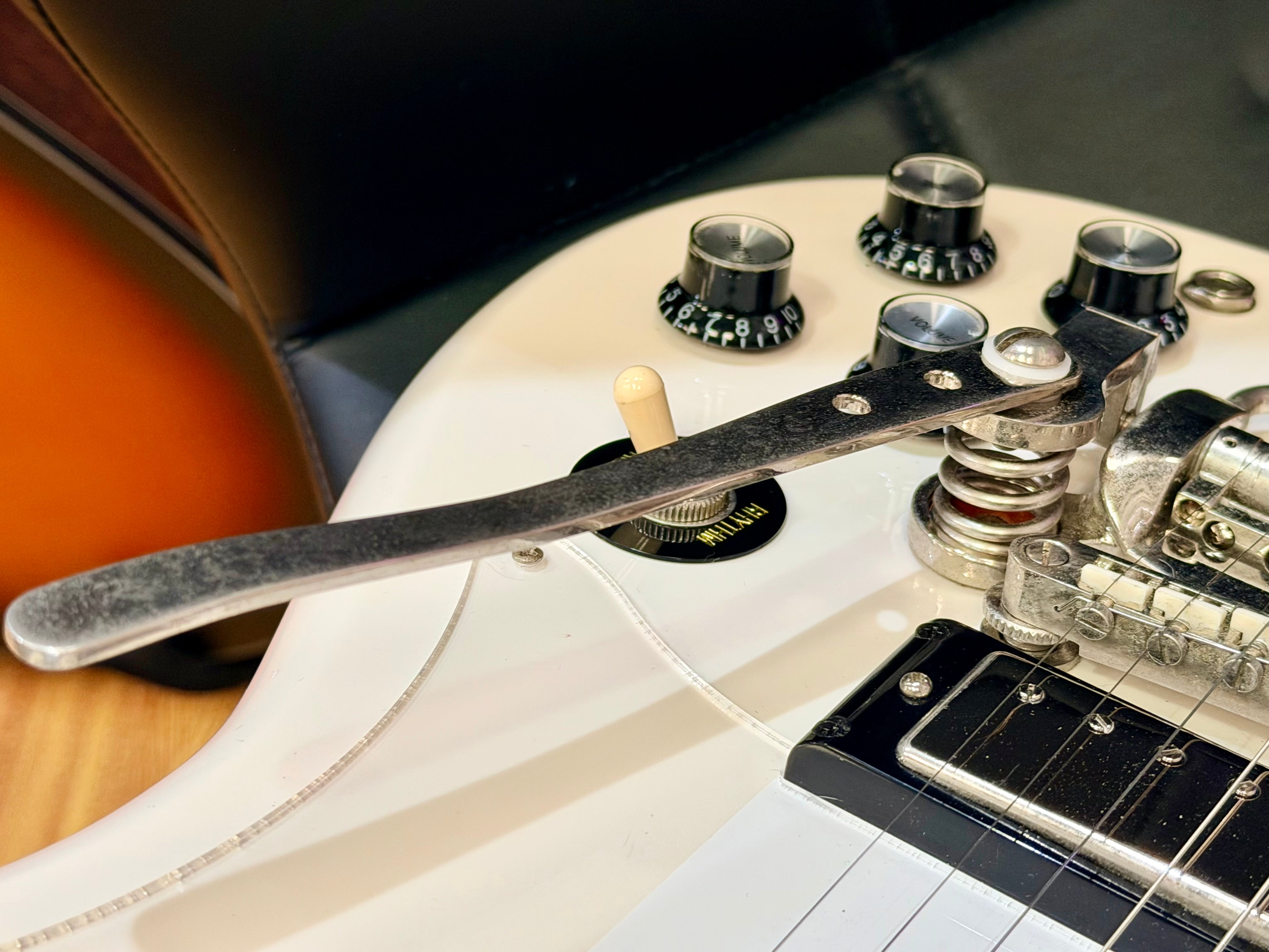 ✨2024✨ Epiphone Crestwood Custom Tremotone Polaris White~ Mini Humbuckers!