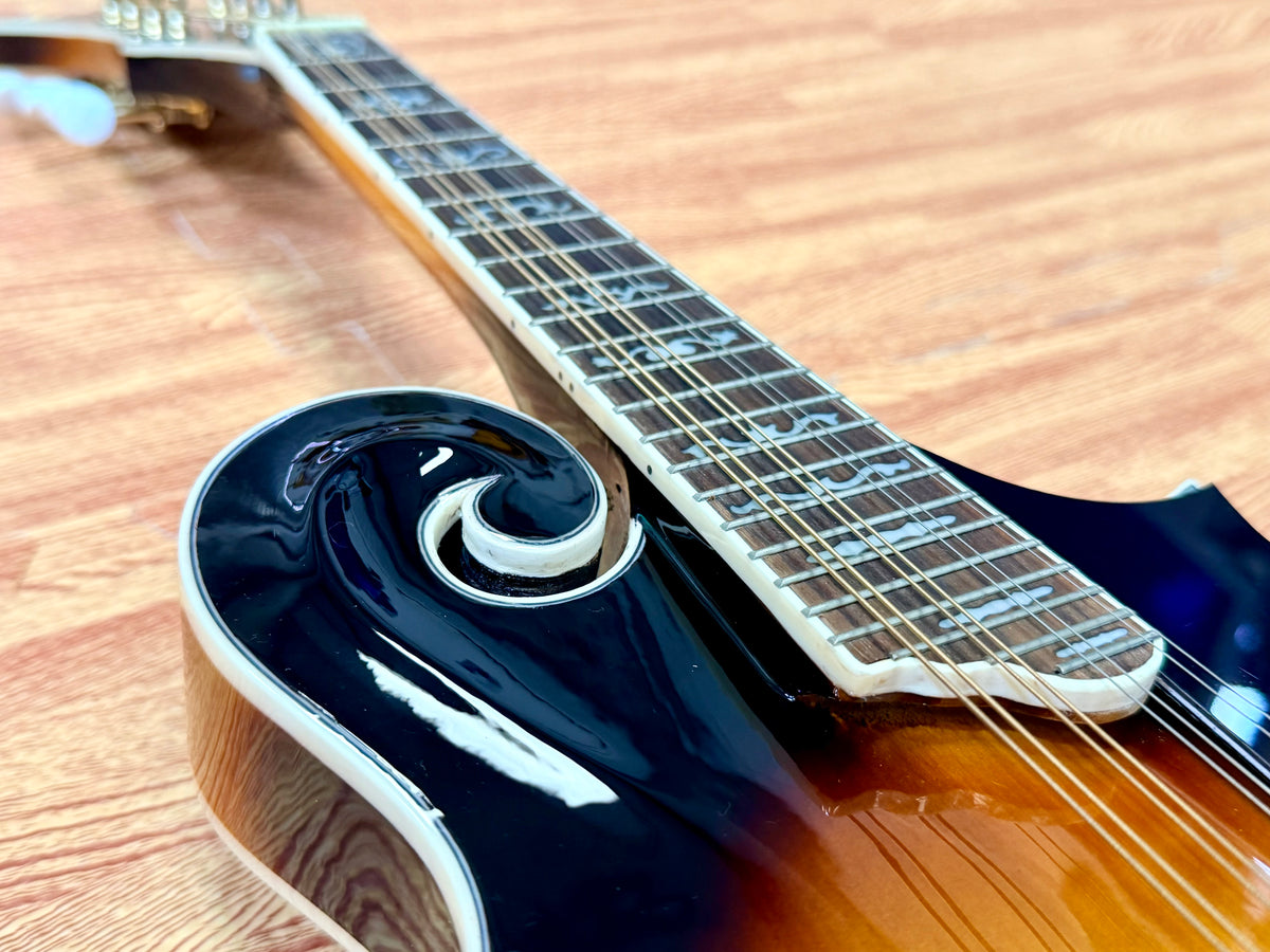 ✨MINT✨ Ozark 2255E F-Style Electro Acoustic Mandolin~ Sunburst + Gig Bag!