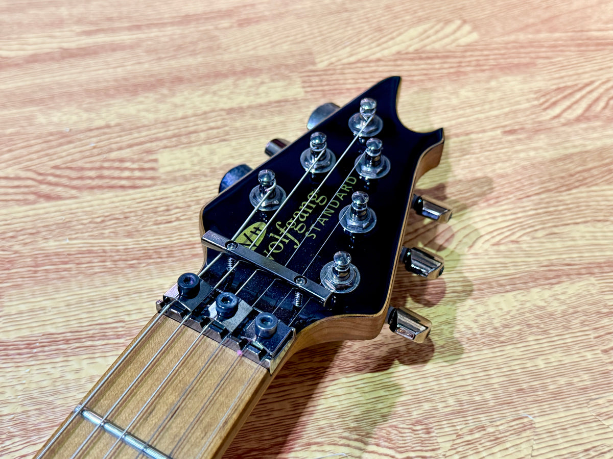 2022 EVH Wolfgang Standard QM~ Quilted Black Fade~ Baked Maple Neck~ Floyd Rose