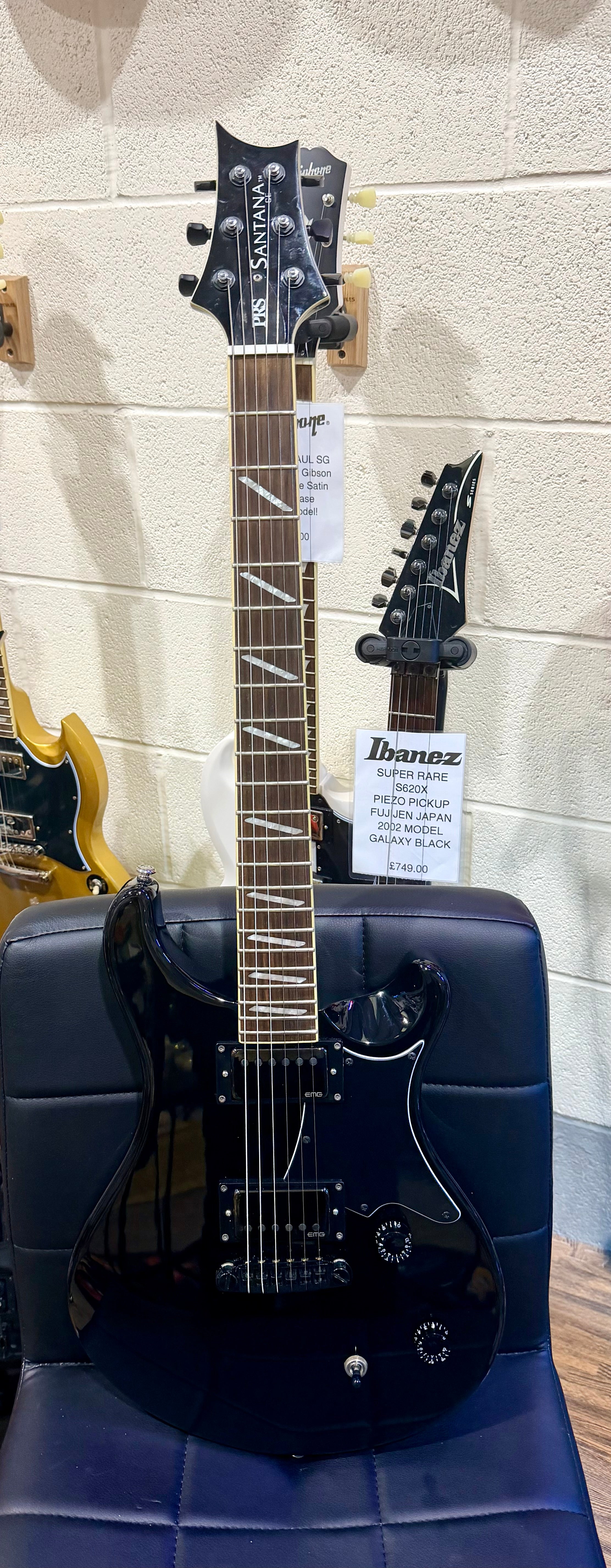 🔥UPGRADED🔥 2003 PRS SE Santana MK1~ EMG Het Set~ Sperzel’s & Schaller Bridge!