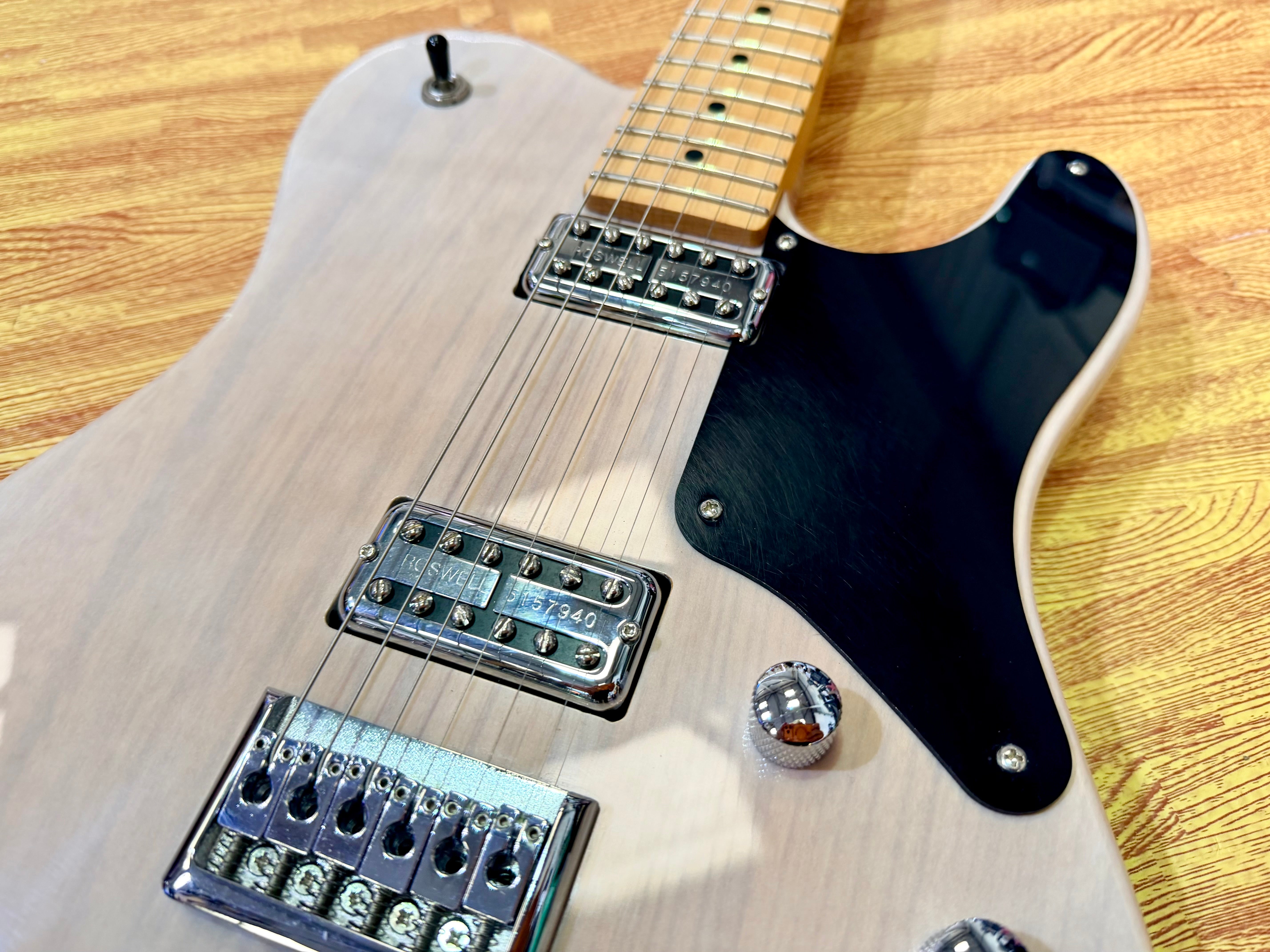 ✨ Harley Benton TE-90FLT VW Deluxe Series Vintage White~ Tele ‘Cabronita’ ✨