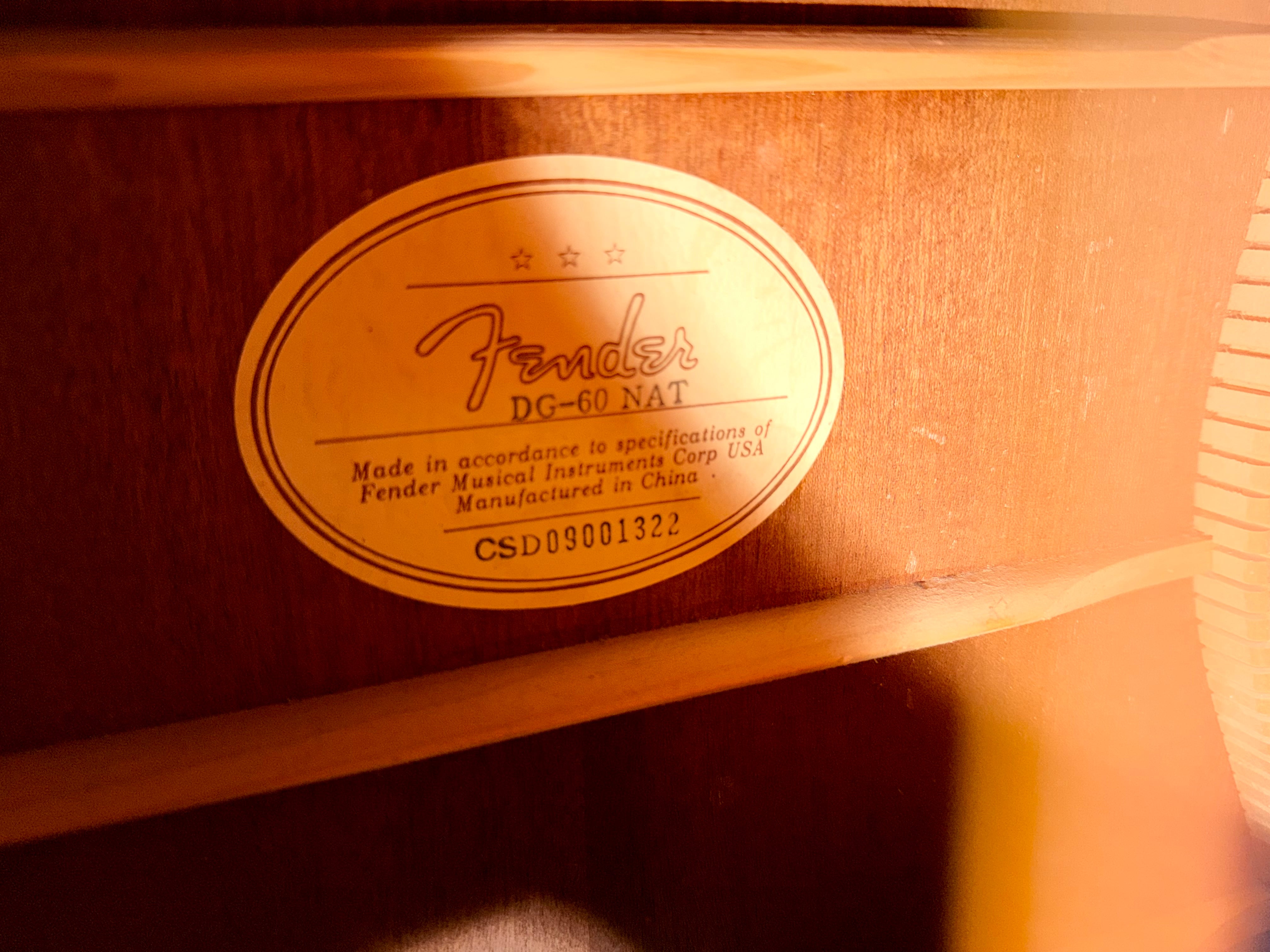 🌟PERFECT STARTER🌟 Fender CD-60 Dreadnought Acoustic Guitar~ Natural Gloss!