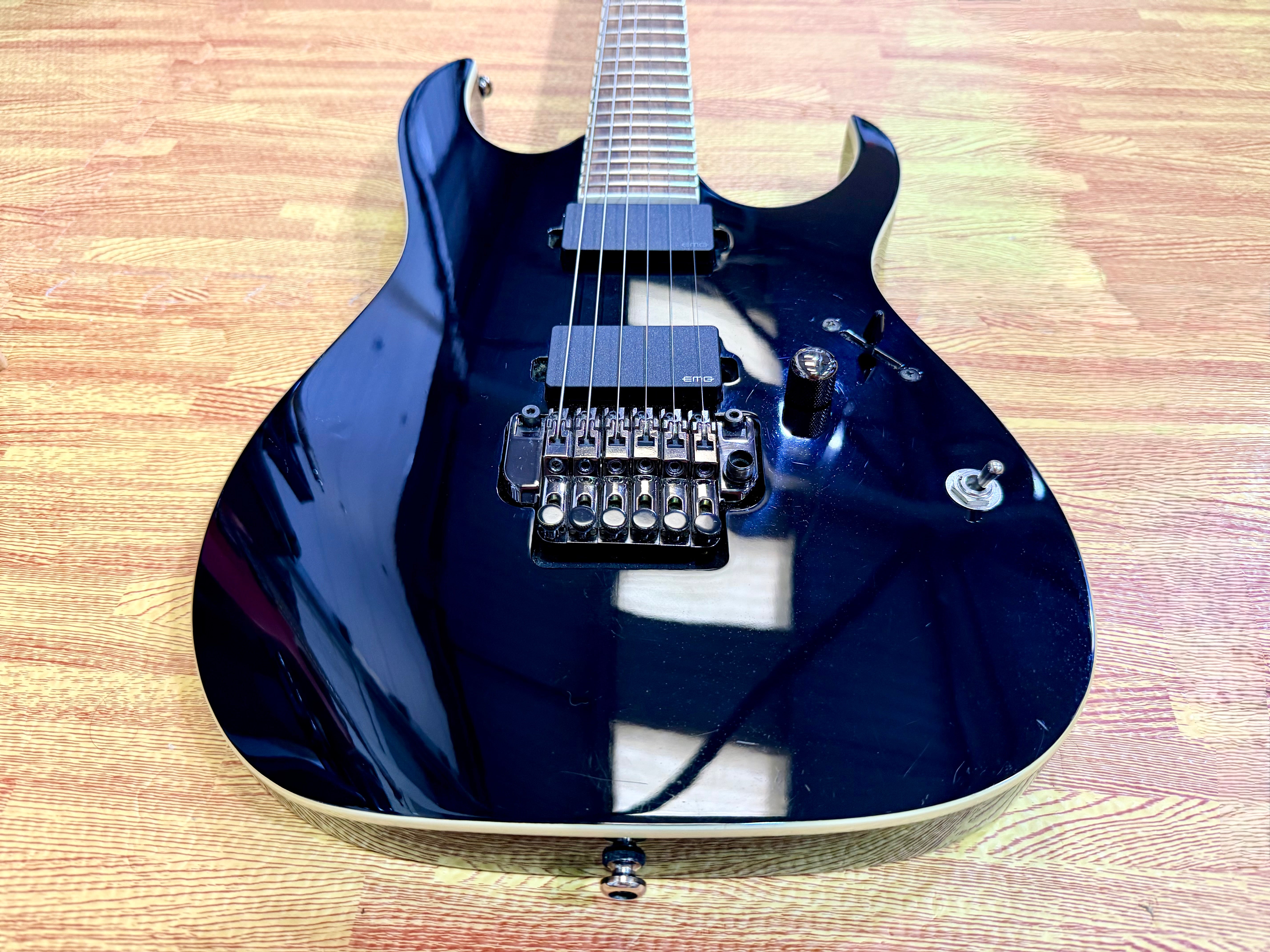 🔥2013🔥 Ibanez RGIR20E Iron Label Black~ EMG 81/60~ 24V Active Battery Mod!
