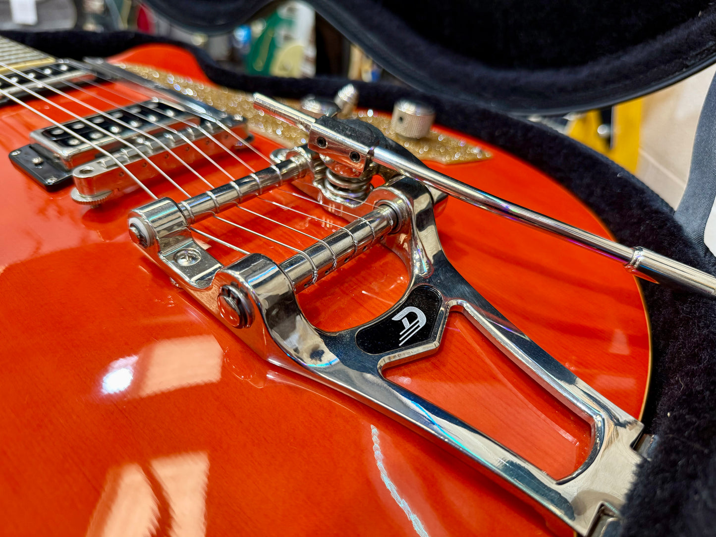 🔥2005🔥 Duesenberg Starplayer TV~ Vintage Orange Semi-Hollow~ Cherished + Case!