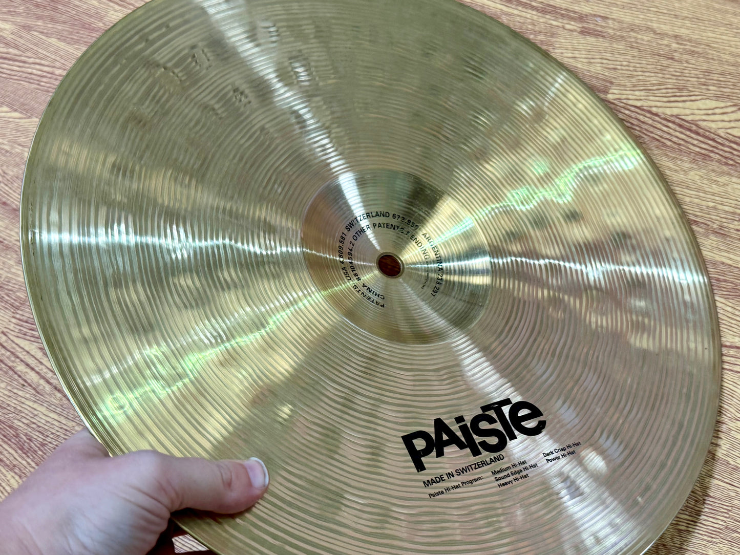 🥁 Paiste Signature 14” Dark Crisp Hi-Hats~ Pair Of Hi Hat Cymbals~ Excellent 🥁