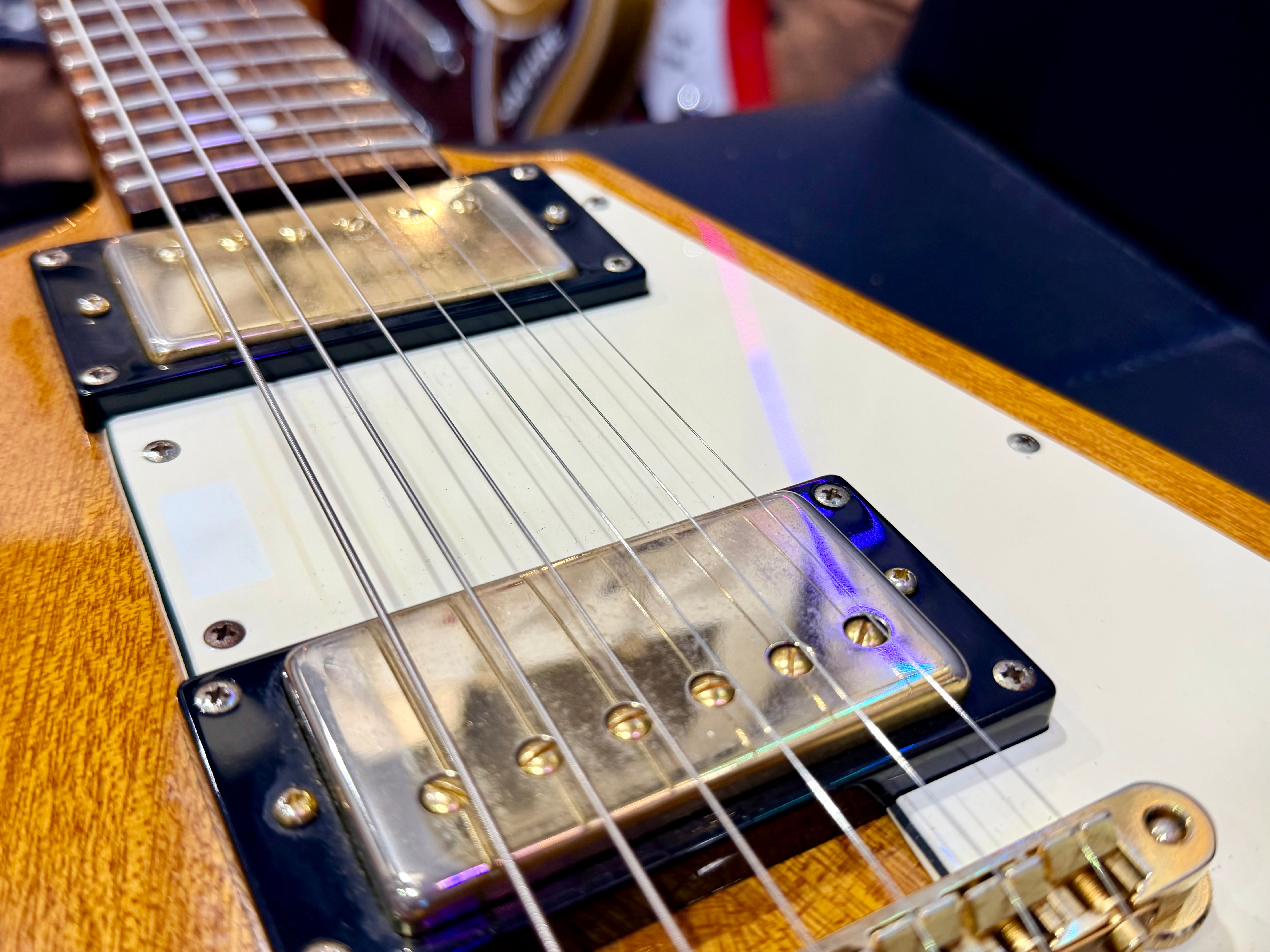 🔥2003 RARE🔥 Epiphone Korina Flying V ’58 Reissue~ Unsung Korea + Flight Case!