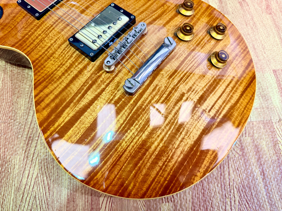 π―π΅1996π―π΅ Orville LPS-80F Les Paul Deep Cherry Tiger Top MIJ Japan Import!