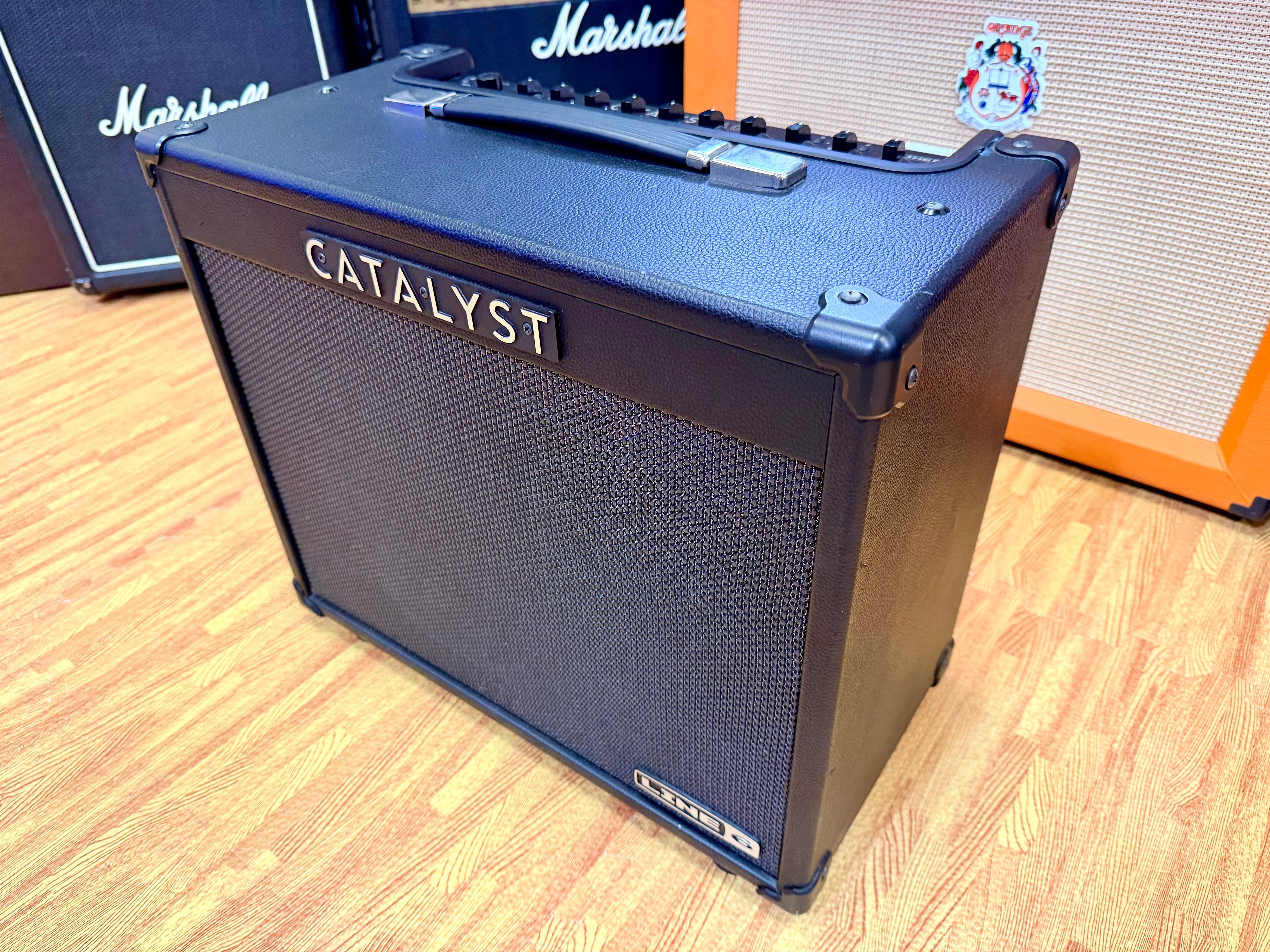 🎸MINT Line 6 Catalyst 60 60W 1x12 Guitar Amplifier Combo Amp + LFS2 Footswitch 🎸