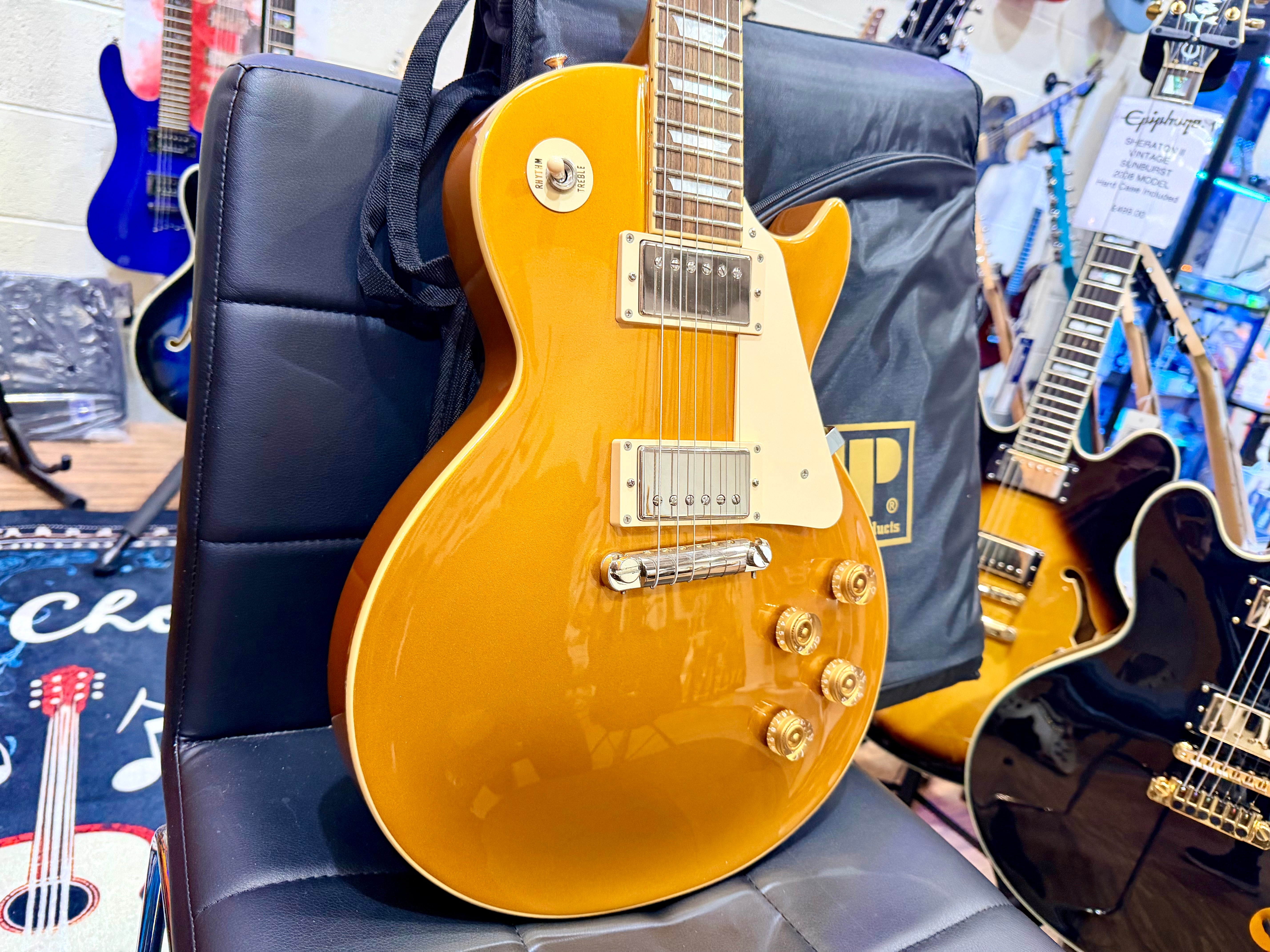 ✨ MINT ✨ Edwards E-LP-STD LTD All Gold MIJ ESP Les Paul~ S/Duncan~ 2024 Japan!
