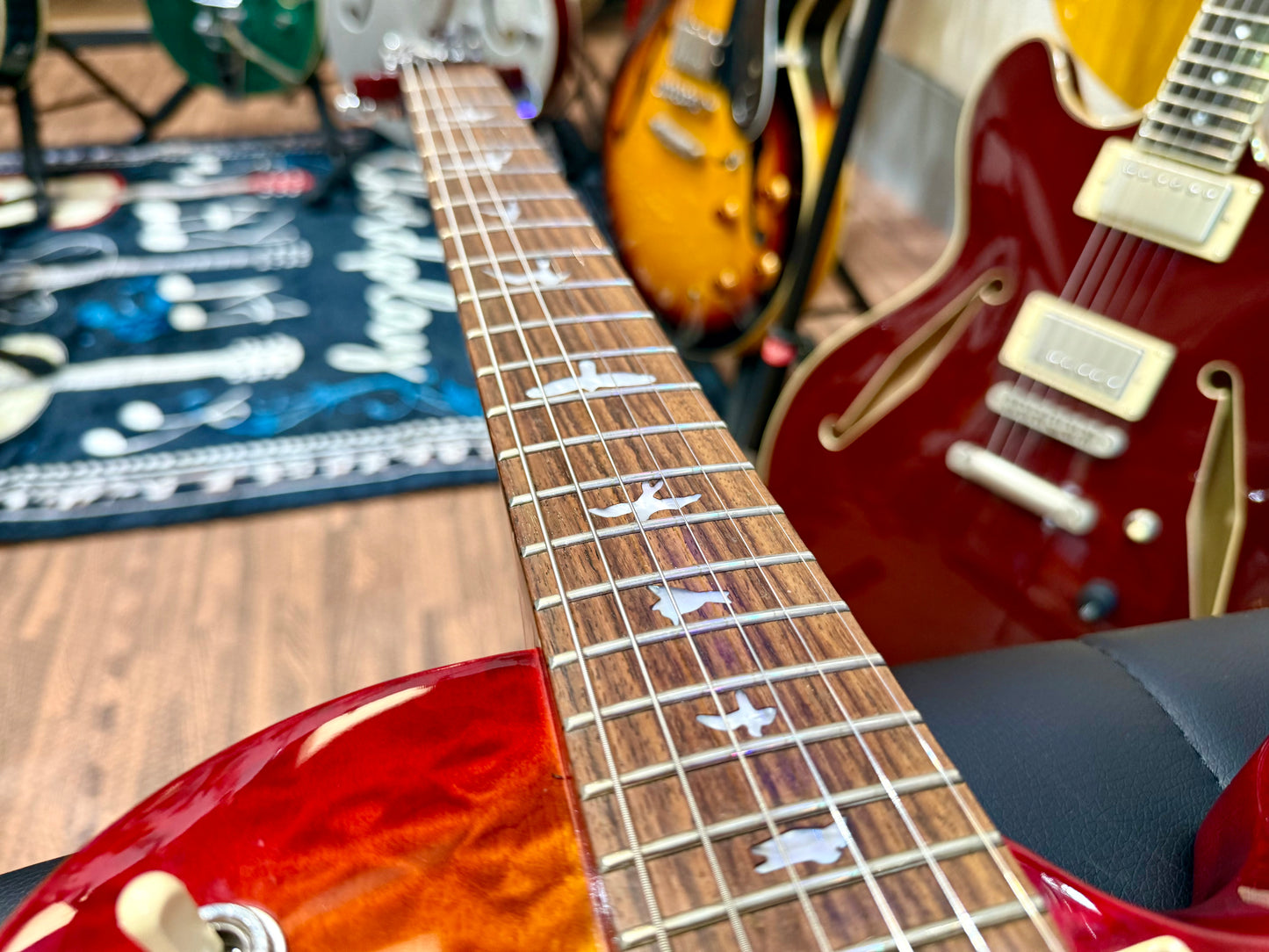 ☀️2012 KOREA☀️ PRS SE 245 Vintage Sunburst~ Limited Edition Quilt Top + Gig Bag!