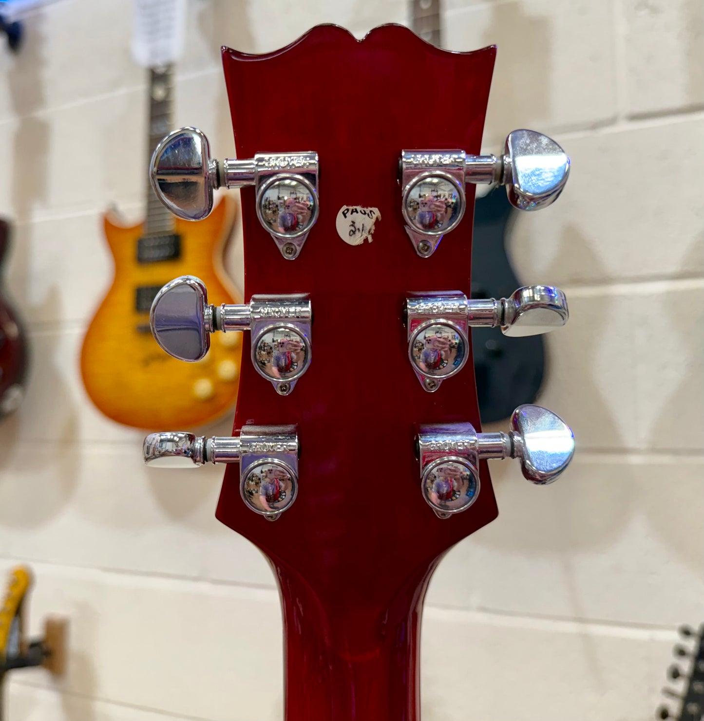 🎸LOVELY🎸 Tanglewood TH-502 CH~ Semi-Hollow Electric Guitar~ Cherry Red!