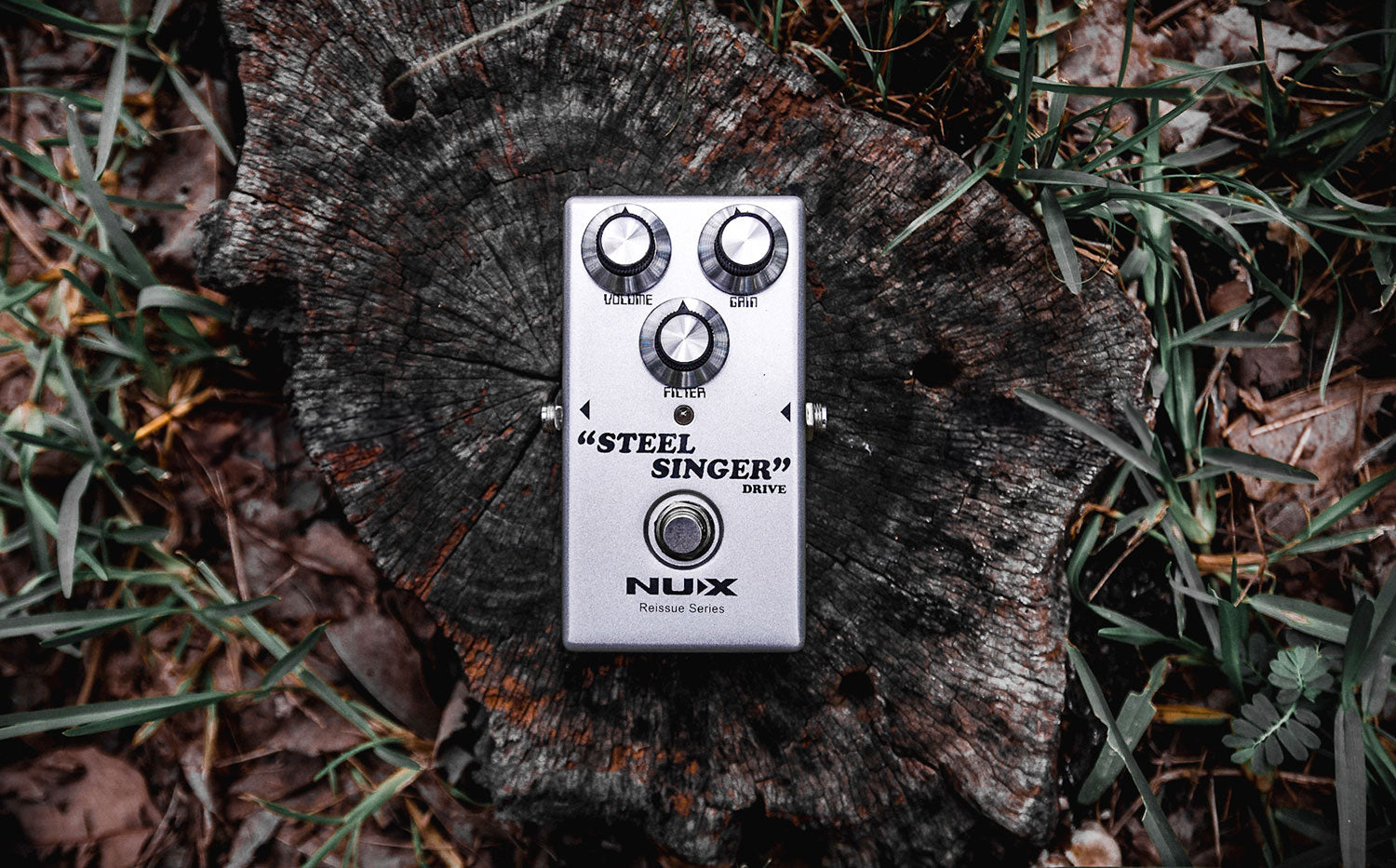 NU-X Reissue Steel Singer Drive Pedal