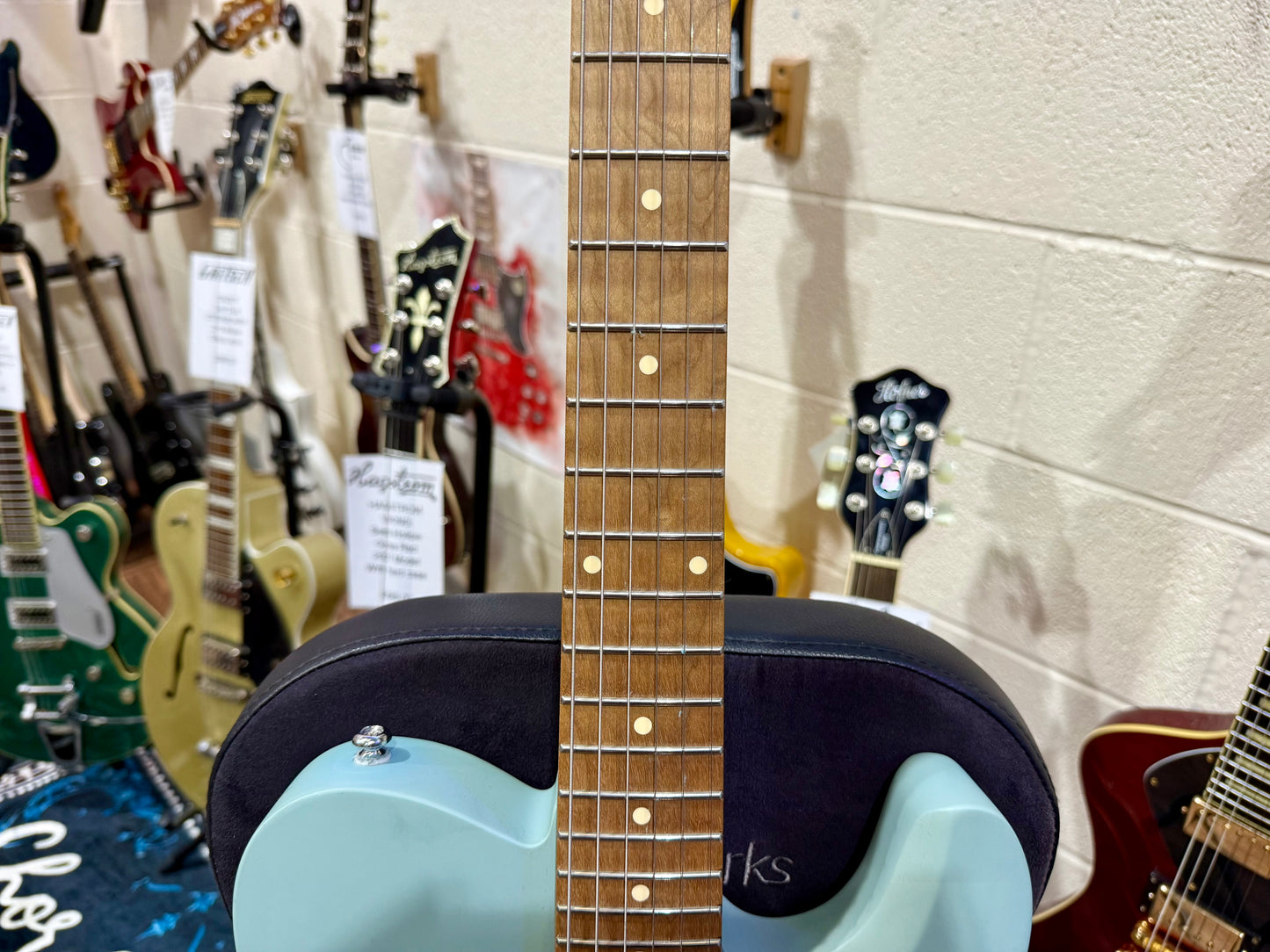 🔥MINT🔥 Harley Benton Fusion-T Pro Series Telecaster HH~ Roasted Maple + CASE!